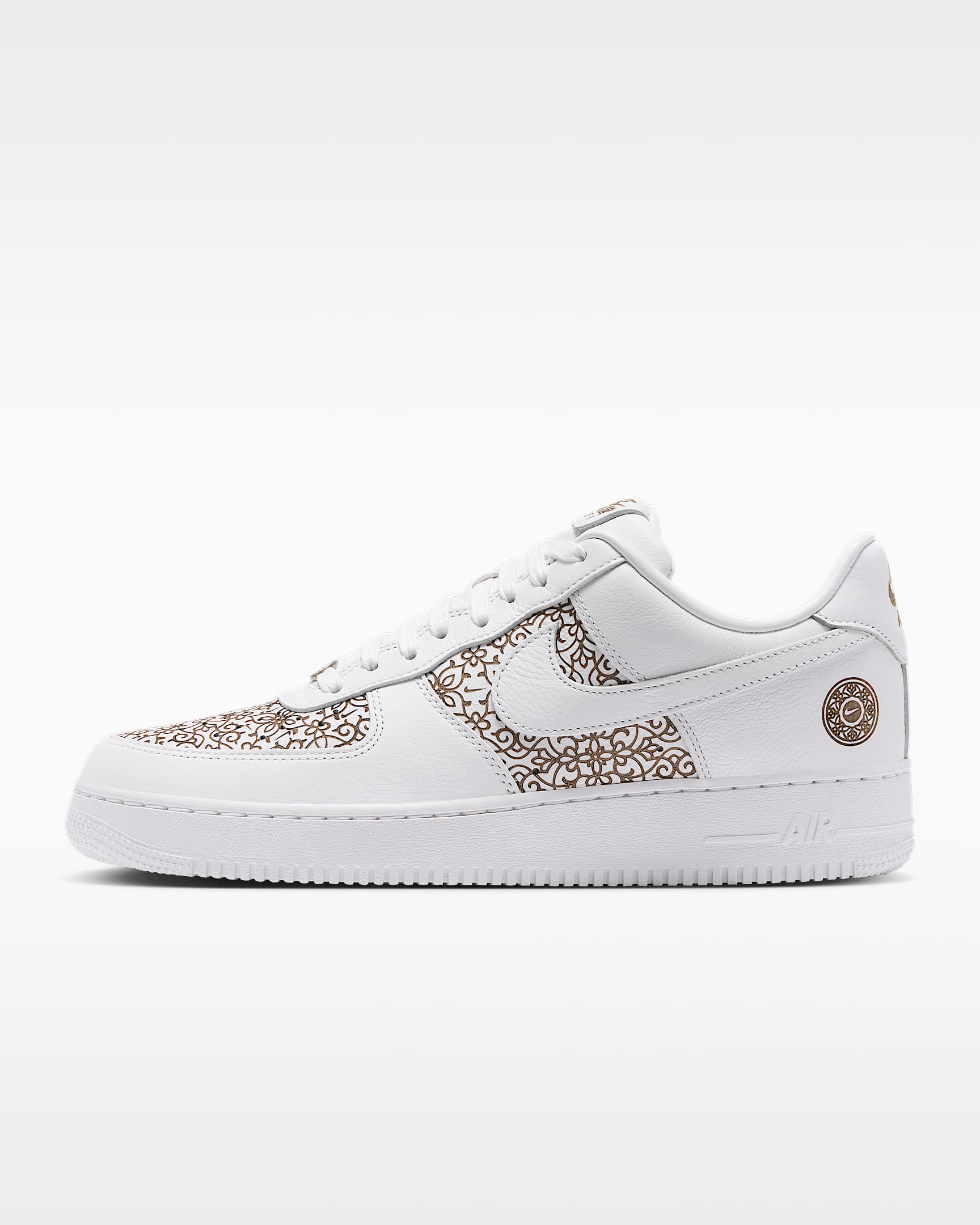 Nike Air Force 1 '07 LV8 Men's Shoes - White/Marrakesh/Picante Red/Light Orewood Brown