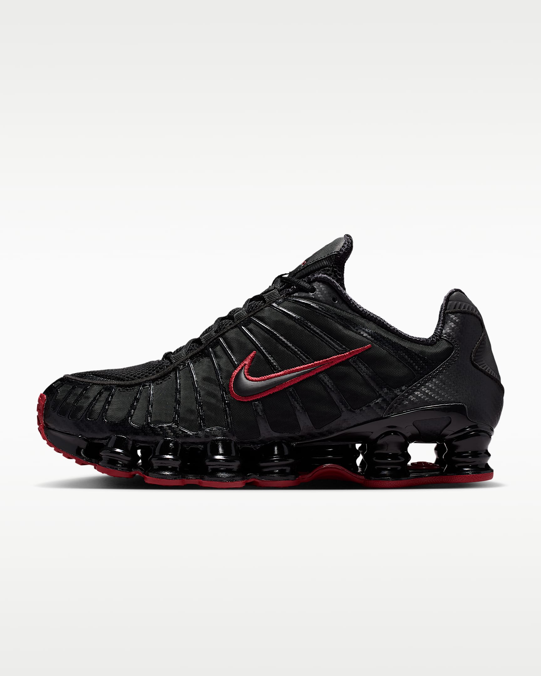 Nike Shox TL SE Men's Shoes - Black/Tough Red/Black