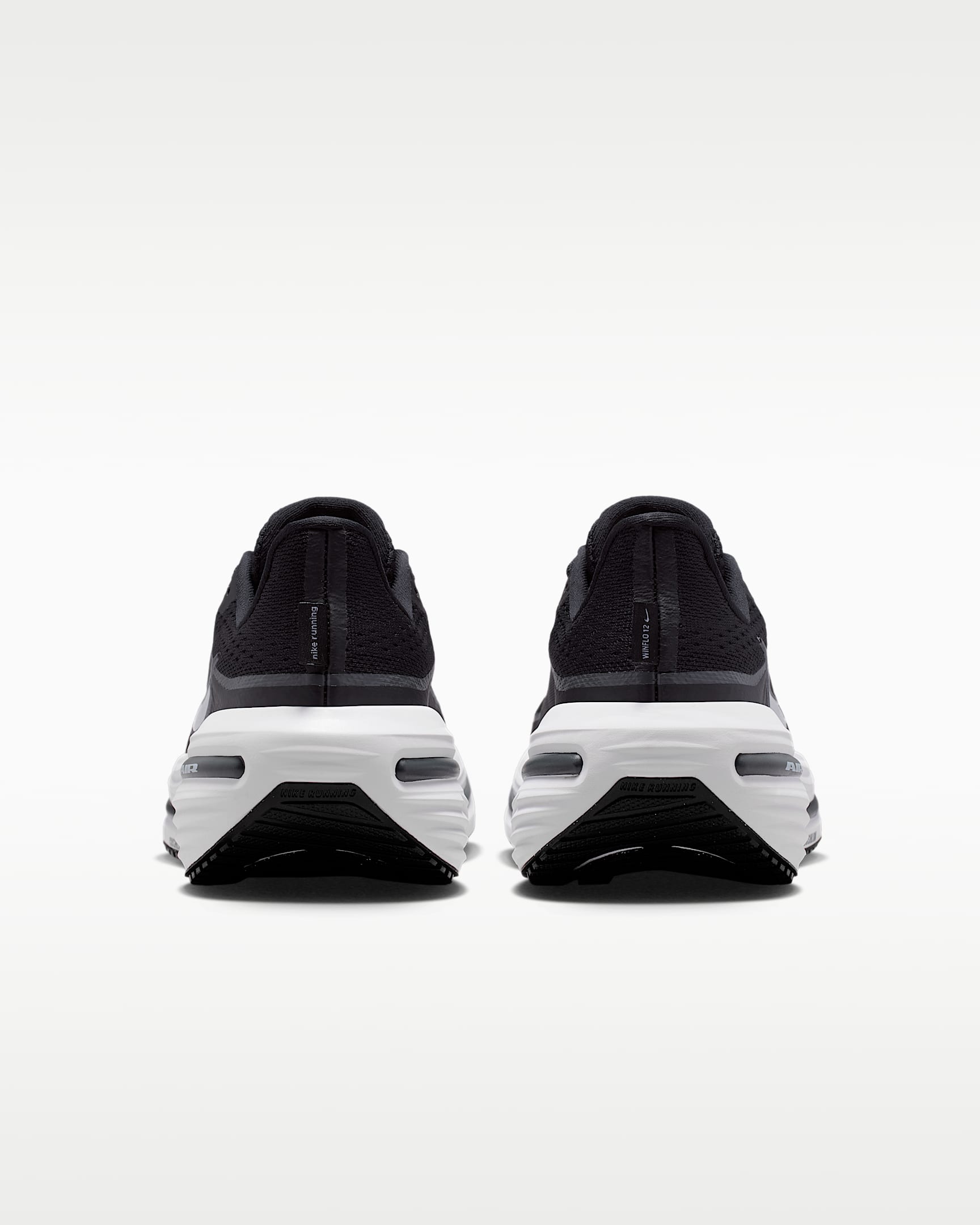 Nike Winflo 12 Straßenlaufschuh (Damen) - Schwarz/Dark Smoke Grey/Weiß