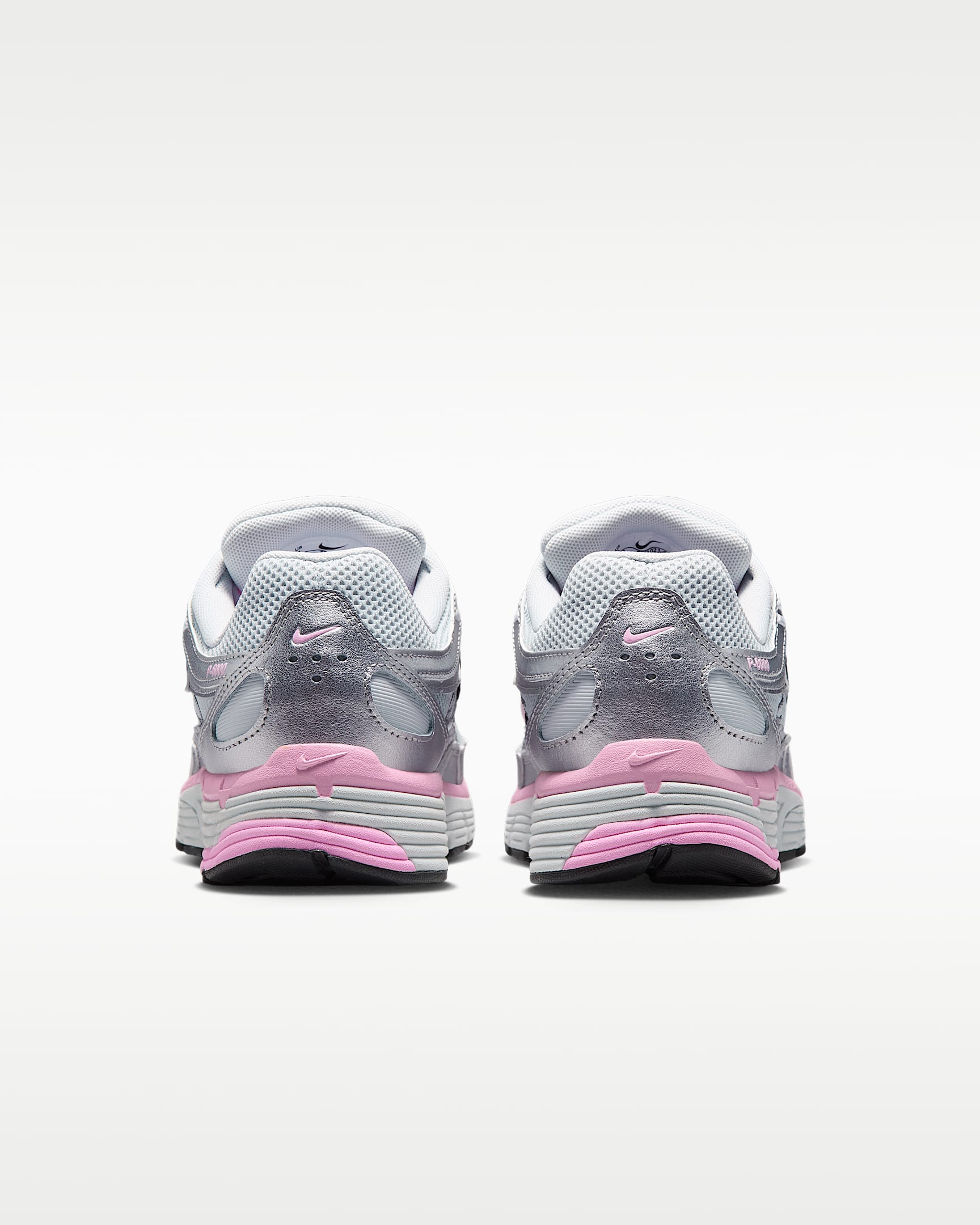 Nike P-6000 női cipő - Pure Platinum/Metallic Silver/Fekete/Pink Rise