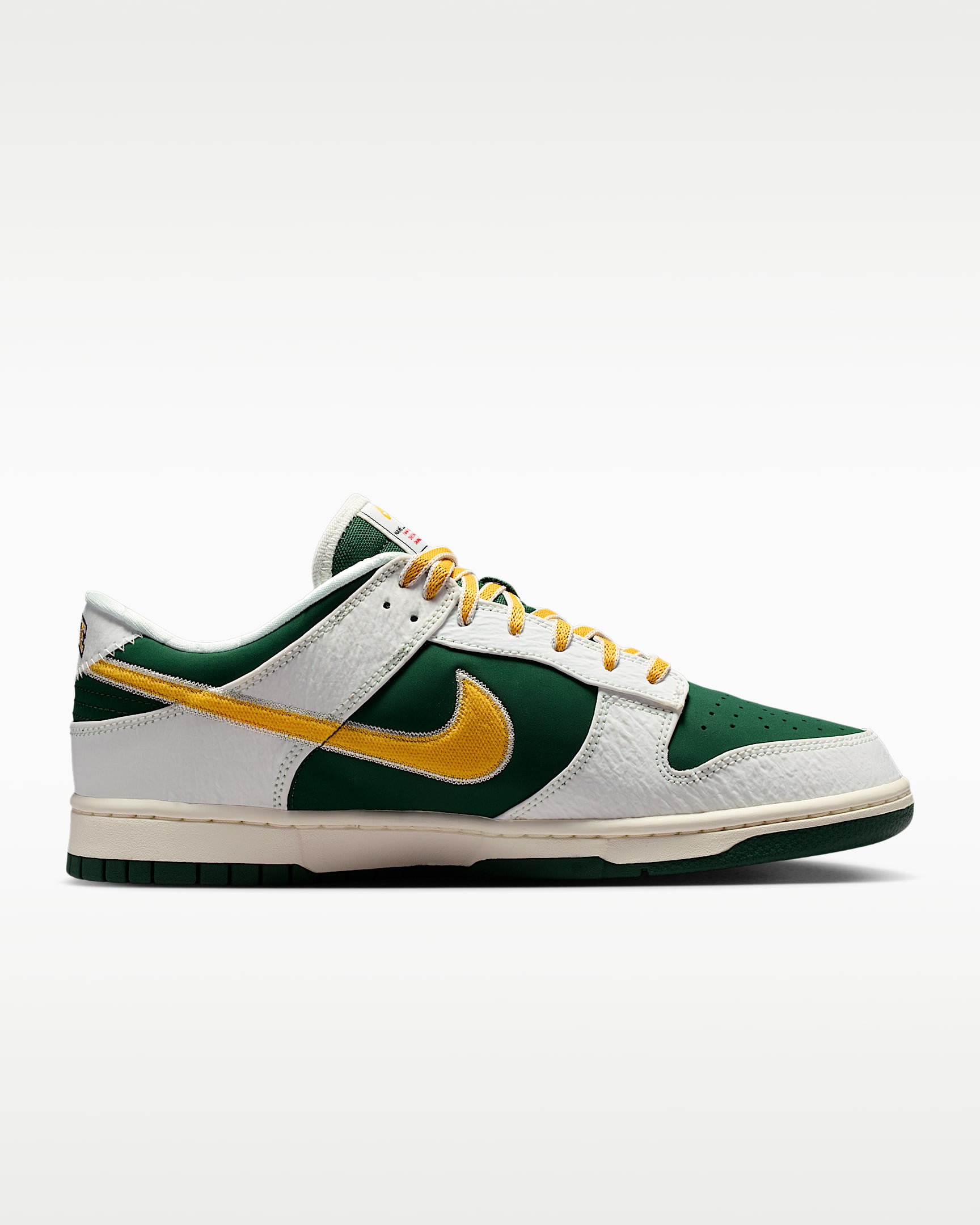 Nike Dunk Low Retro Men's Shoes - Sail/Fir/University Red/University Gold