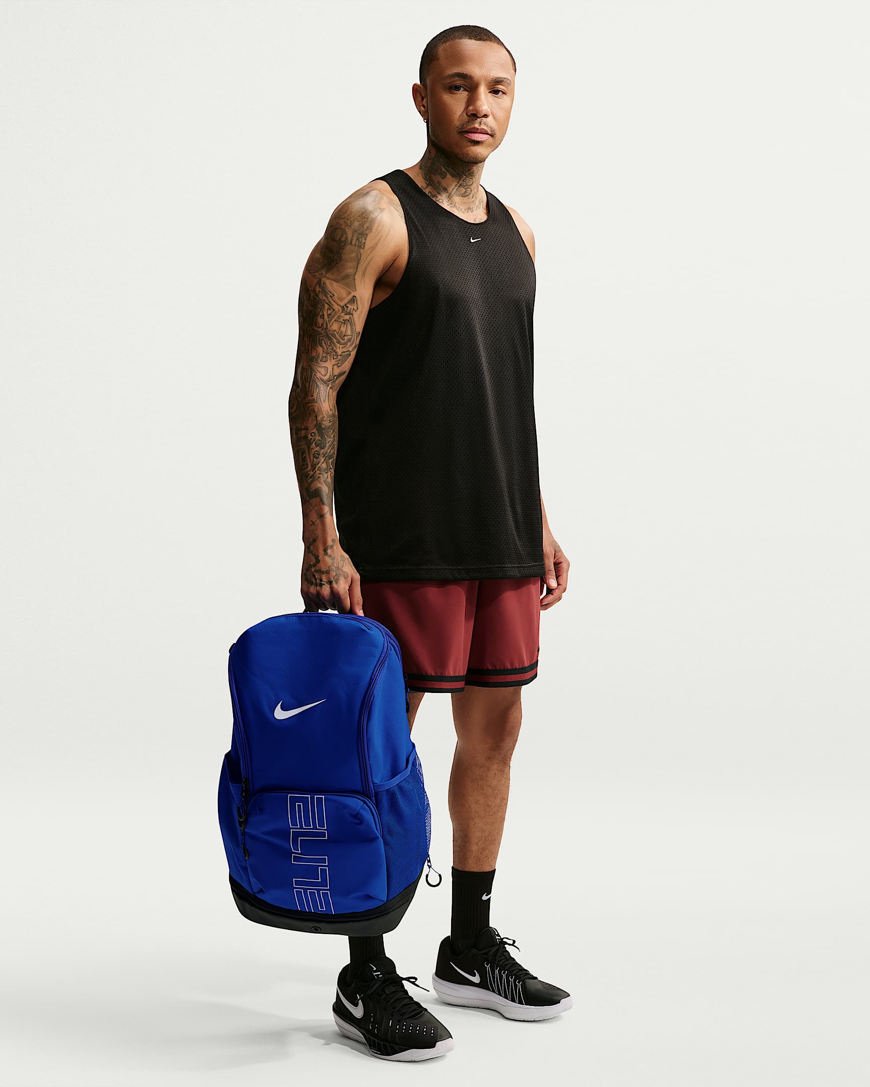 Mochila (32 L) Nike Varsity Elite - Royal juego/Negro/Blanco