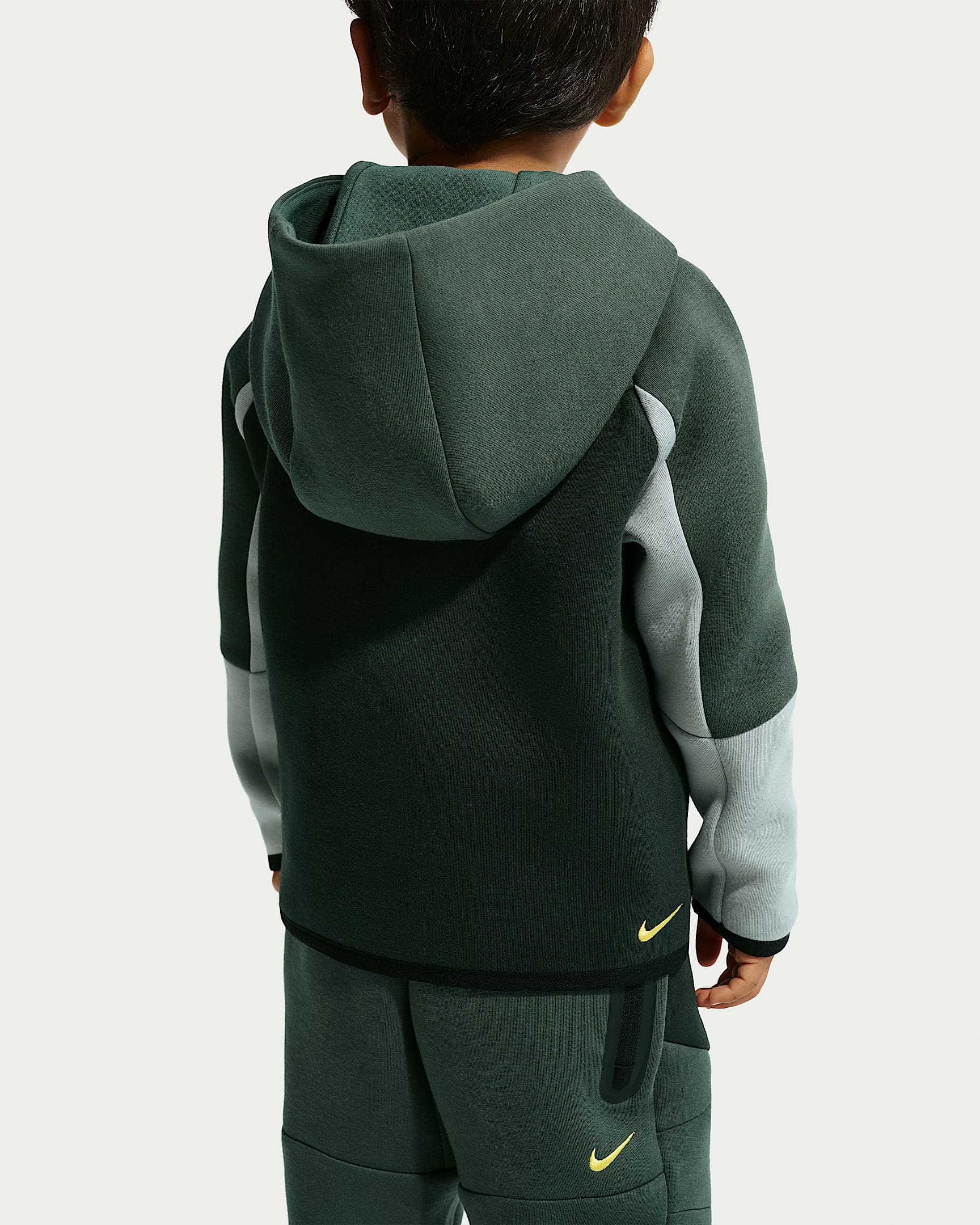 Nike Sportswear Toddler Tech Fleece 2-Piece Full-Zip Set - Camo Green