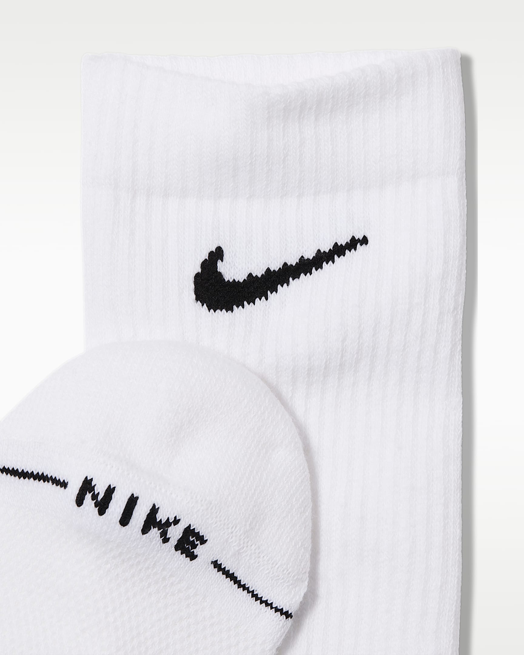 Chaussettes montantes Nike Everyday Elevated (6 paires) - Blanc
