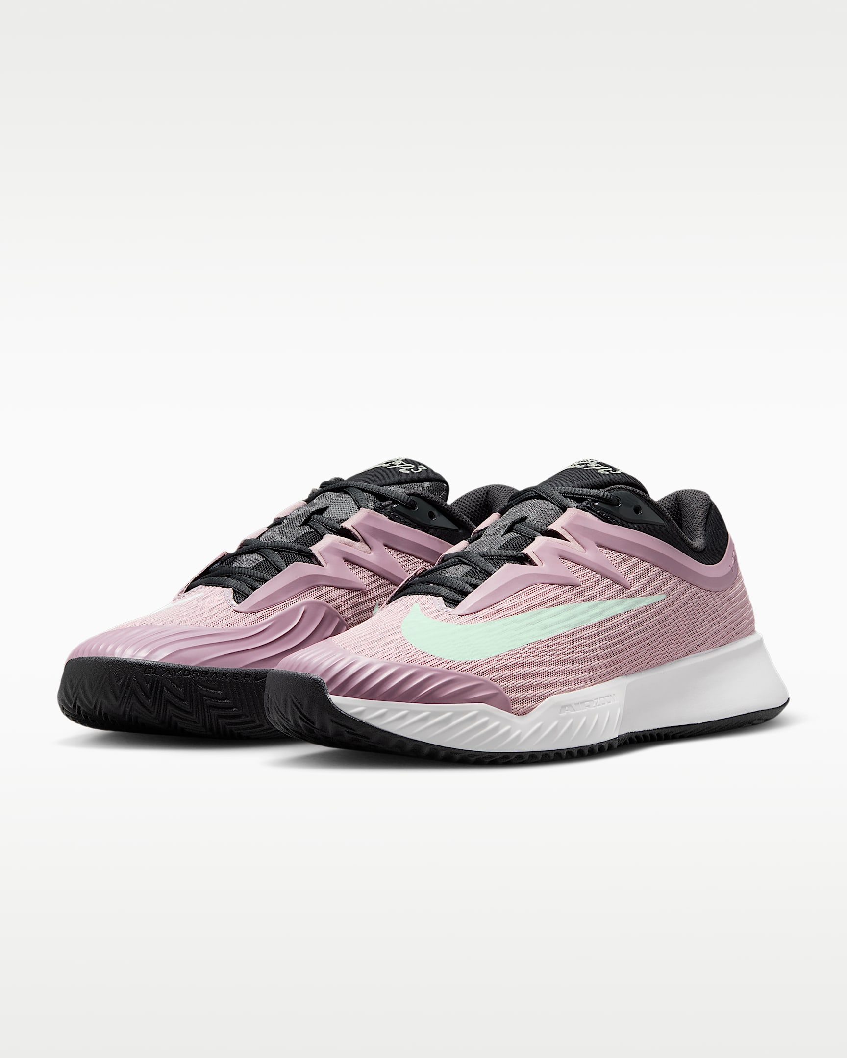 Tenis de tenis para cancha de arcilla para hombre Nike Vapor Pro 3 PRM - Mena violeta claro/Antracita/Gris vasto/Verde ligero