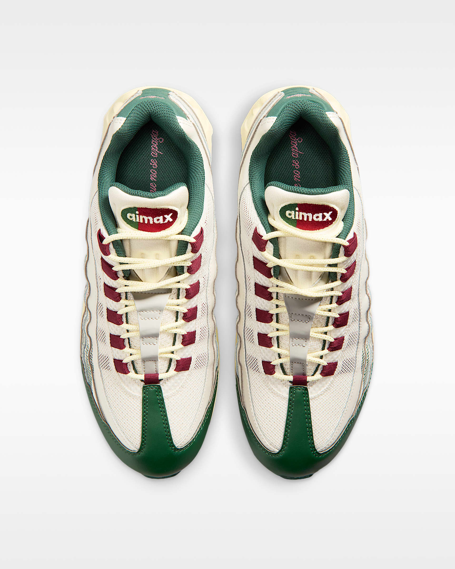 Nike Air Max 95 "Big Bubble" SE Men's Shoes - Phantom/Fir/Alabaster/Team Red