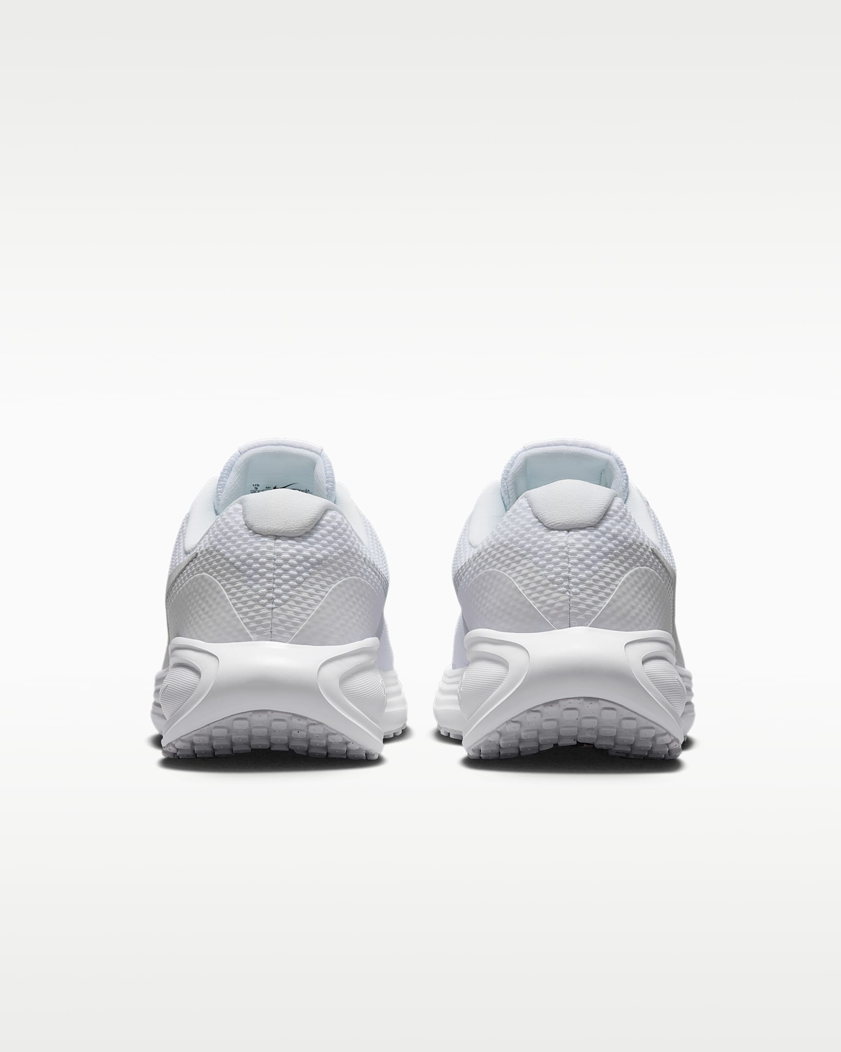 Nike Revolution 8 Women's Road Running Shoes (Wide) - White/Pure Platinum