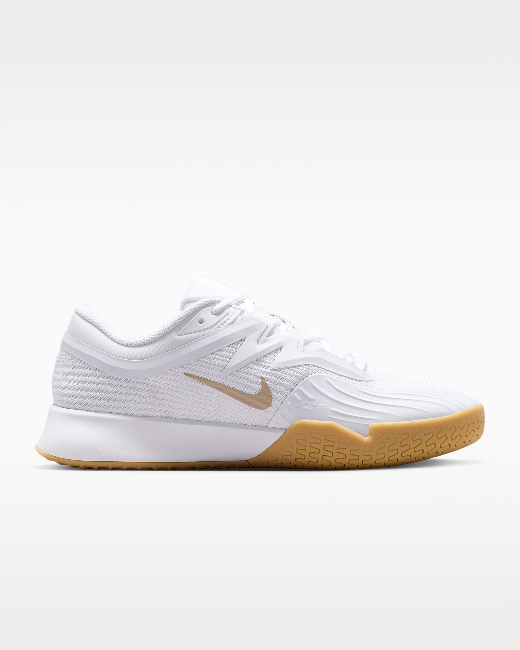 Nike Vapor Pro 3 男款硬地球場網球鞋 - 白色/Summit White/Linen/Light Orewood Brown