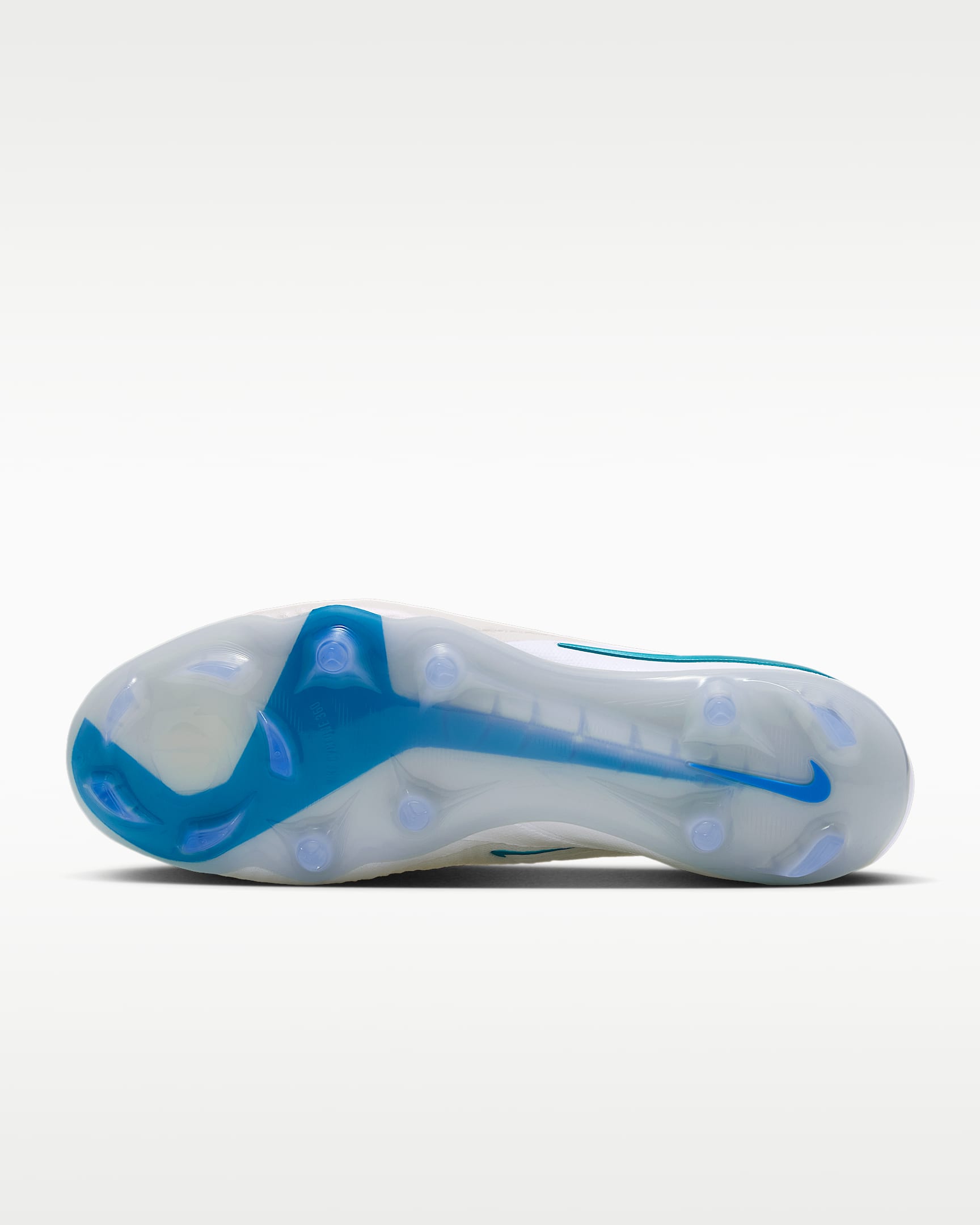 Nike Phantom 6 Low Elite Fußballschuh für normalen Rasen - Weiß/Weiß/Dusty Cactus