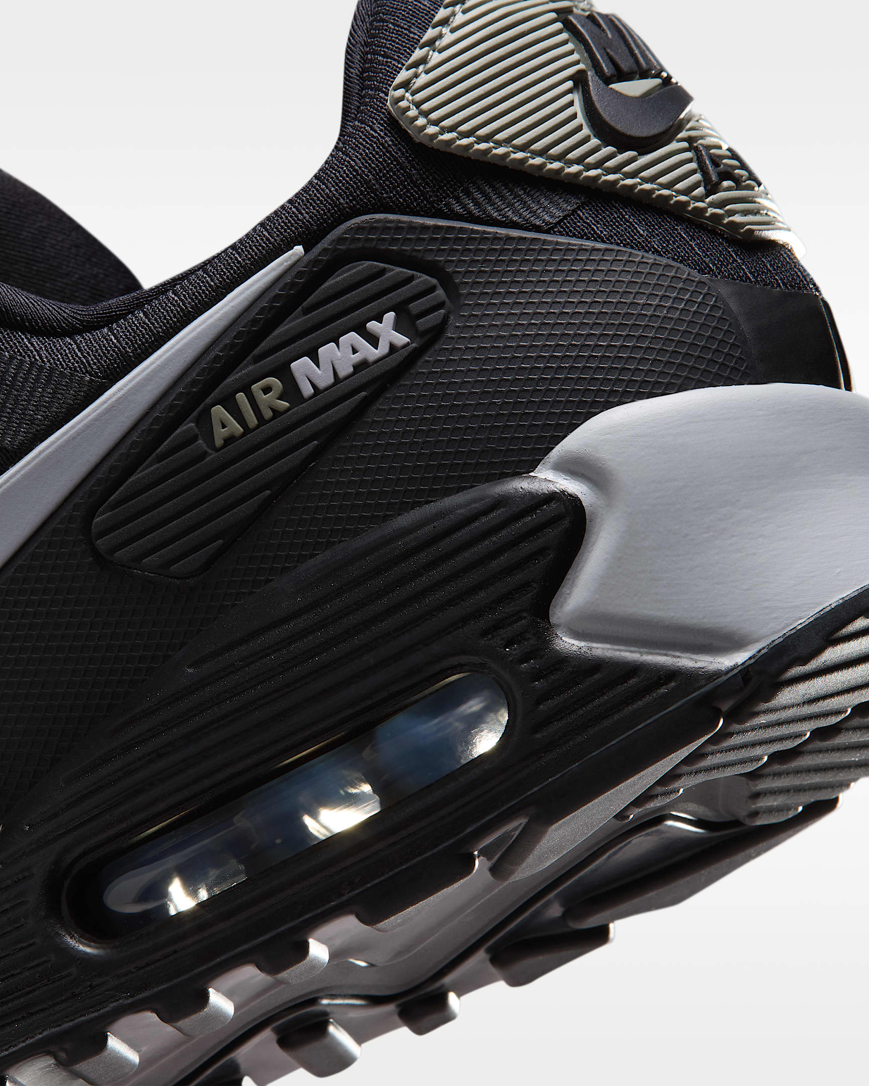 Pánské boty Nike Air Max 90 Drift - Černá/Dark Stucco/Reflect Silver/Wolf Grey