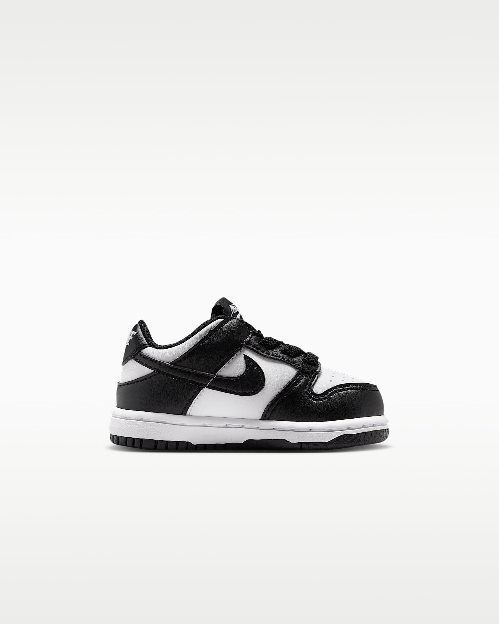 Chaussure Nike Dunk Low pour bébé et tout-petit - Blanc/Blanc/Noir