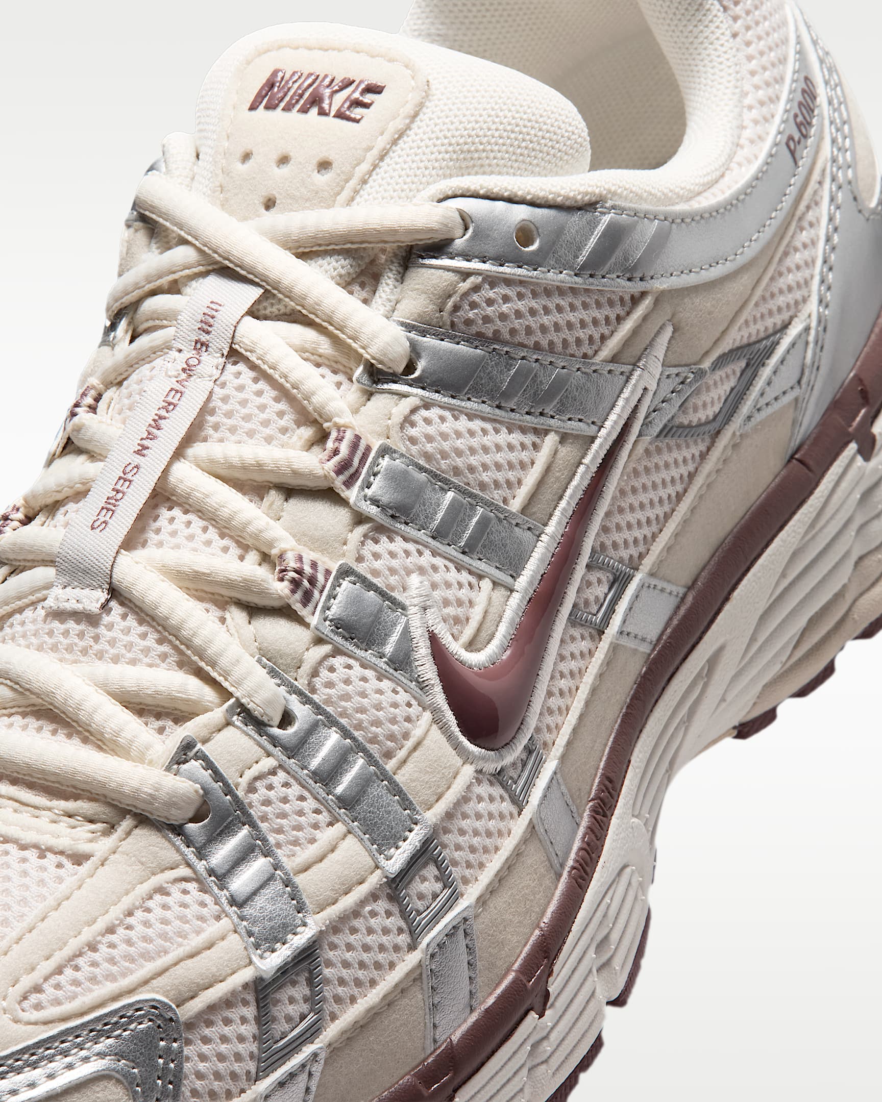 Nike P-6000 Women's Shoes - Phantom/Metallic Silver/Light Orewood Brown/Tattoo