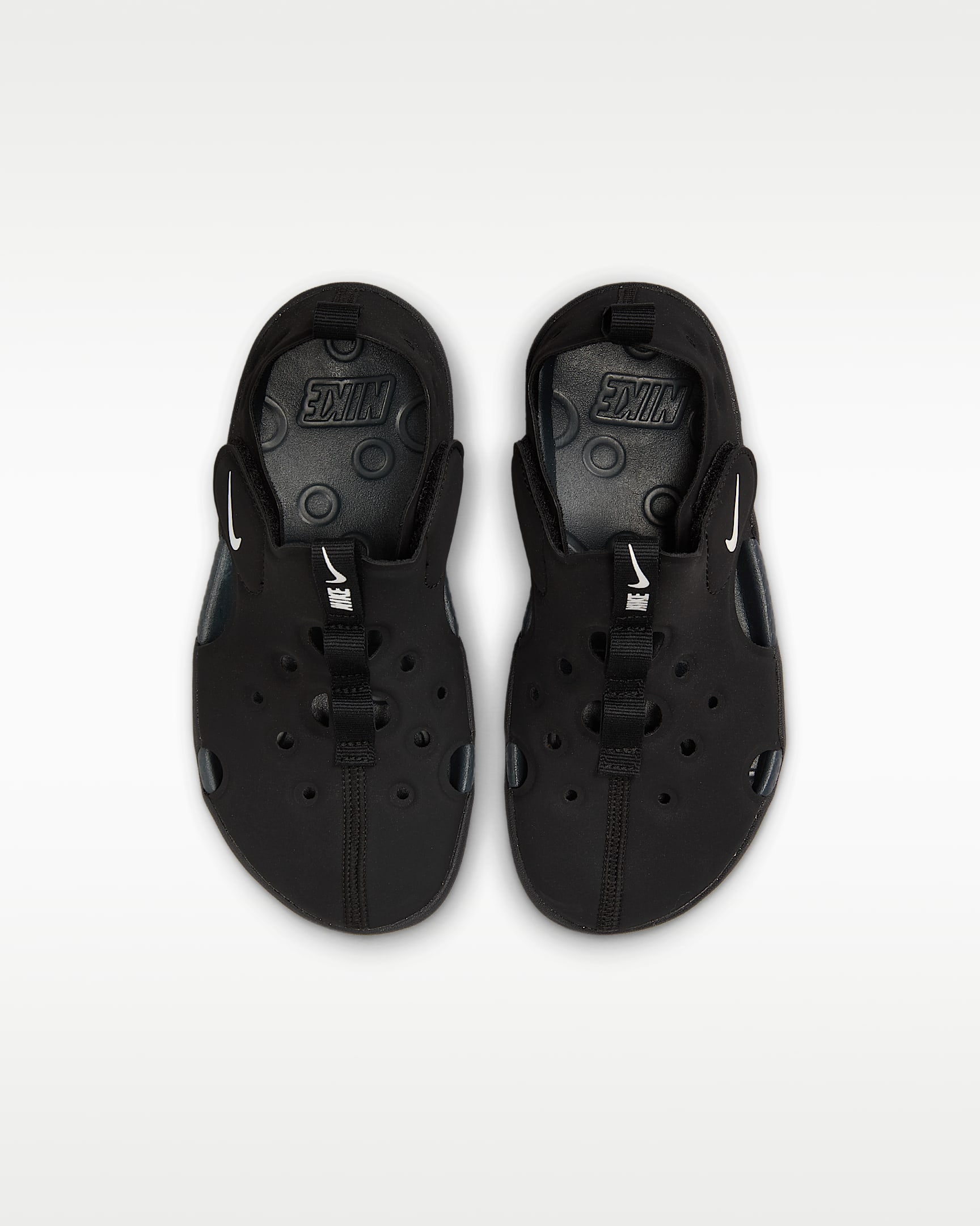 Nike Sunray Protect 4 Younger Kids' Sandals - Black/Anthracite/White