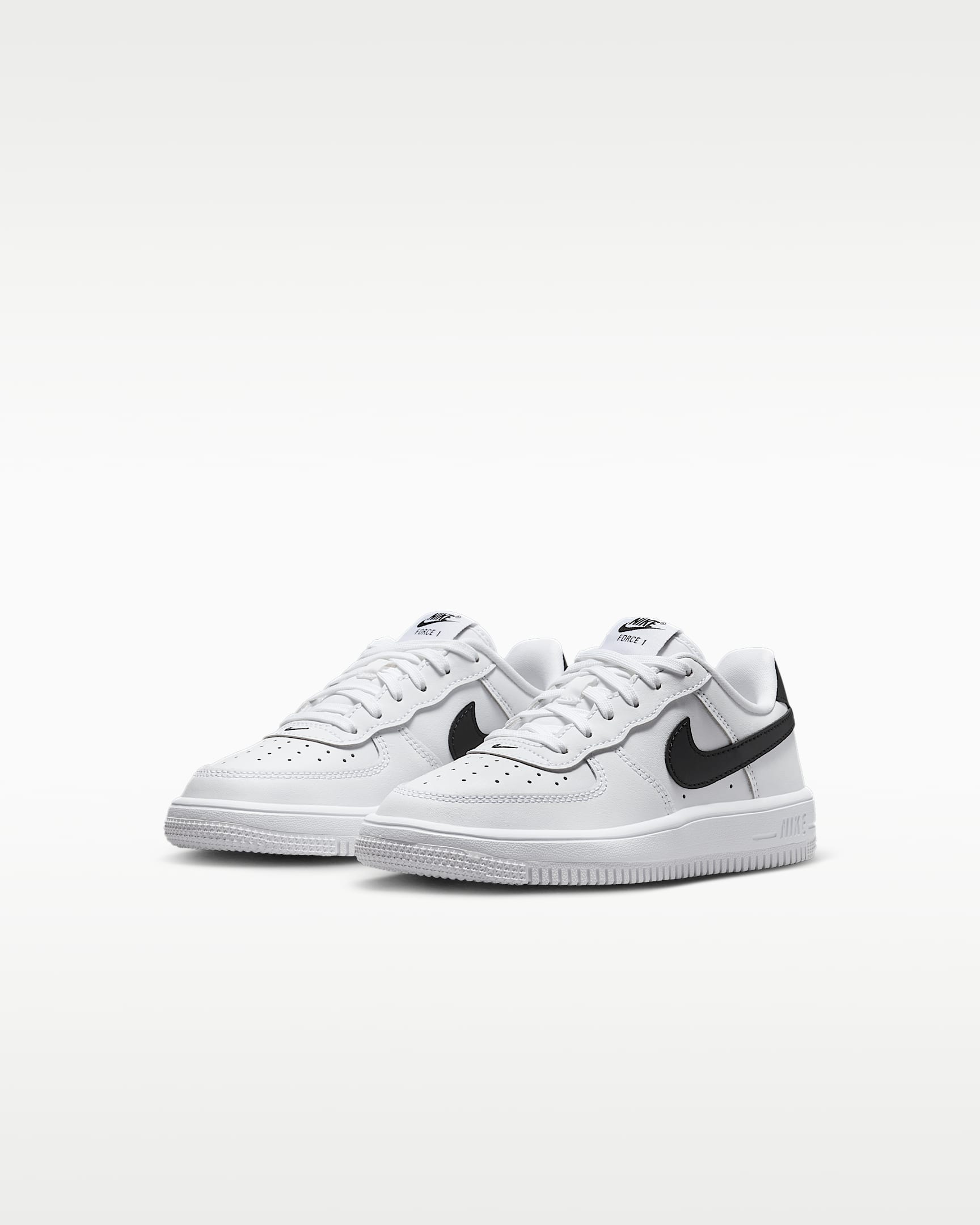 Nike Force 1 Low Little Kids' Shoes - White/Black