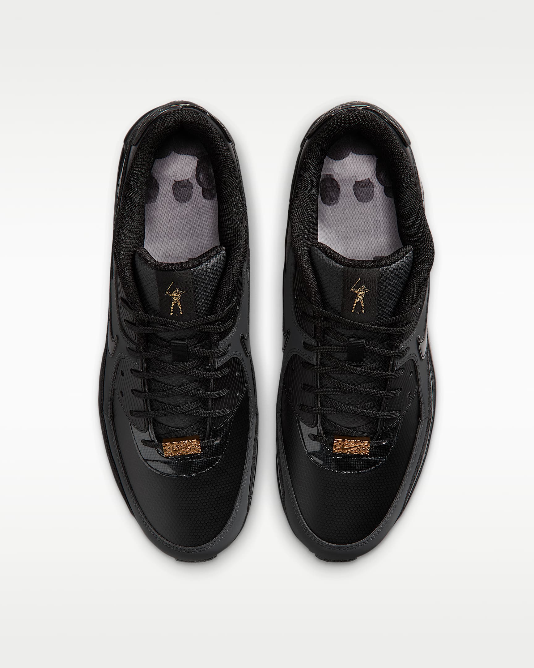 Nike Air Max 90 G x Eastside Golf Golf Shoes - Black/Dark Smoke Grey/Black