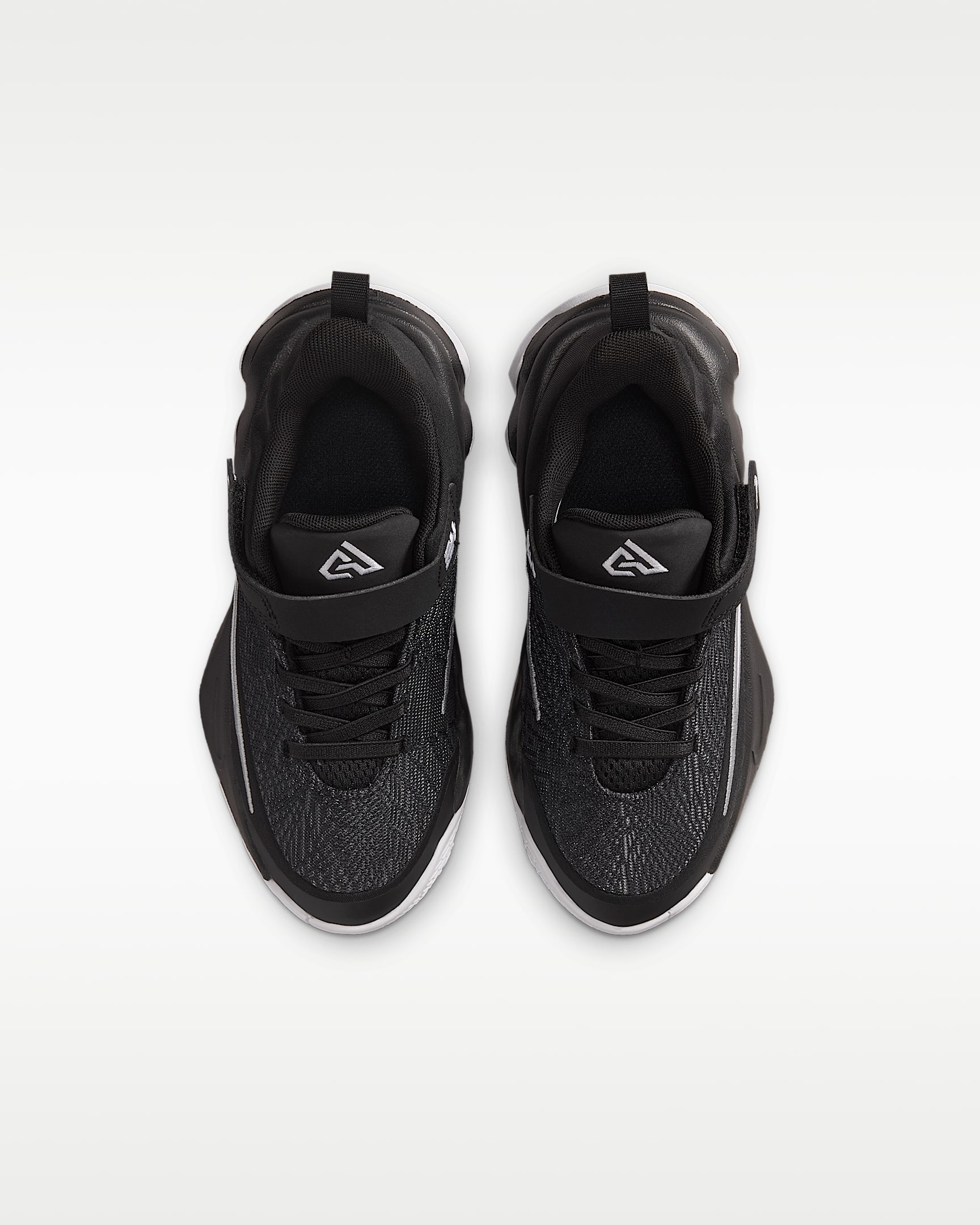 Tenis para niños de preescolar Giannis Immortality 4 - Negro/Gris lobo/Blanco