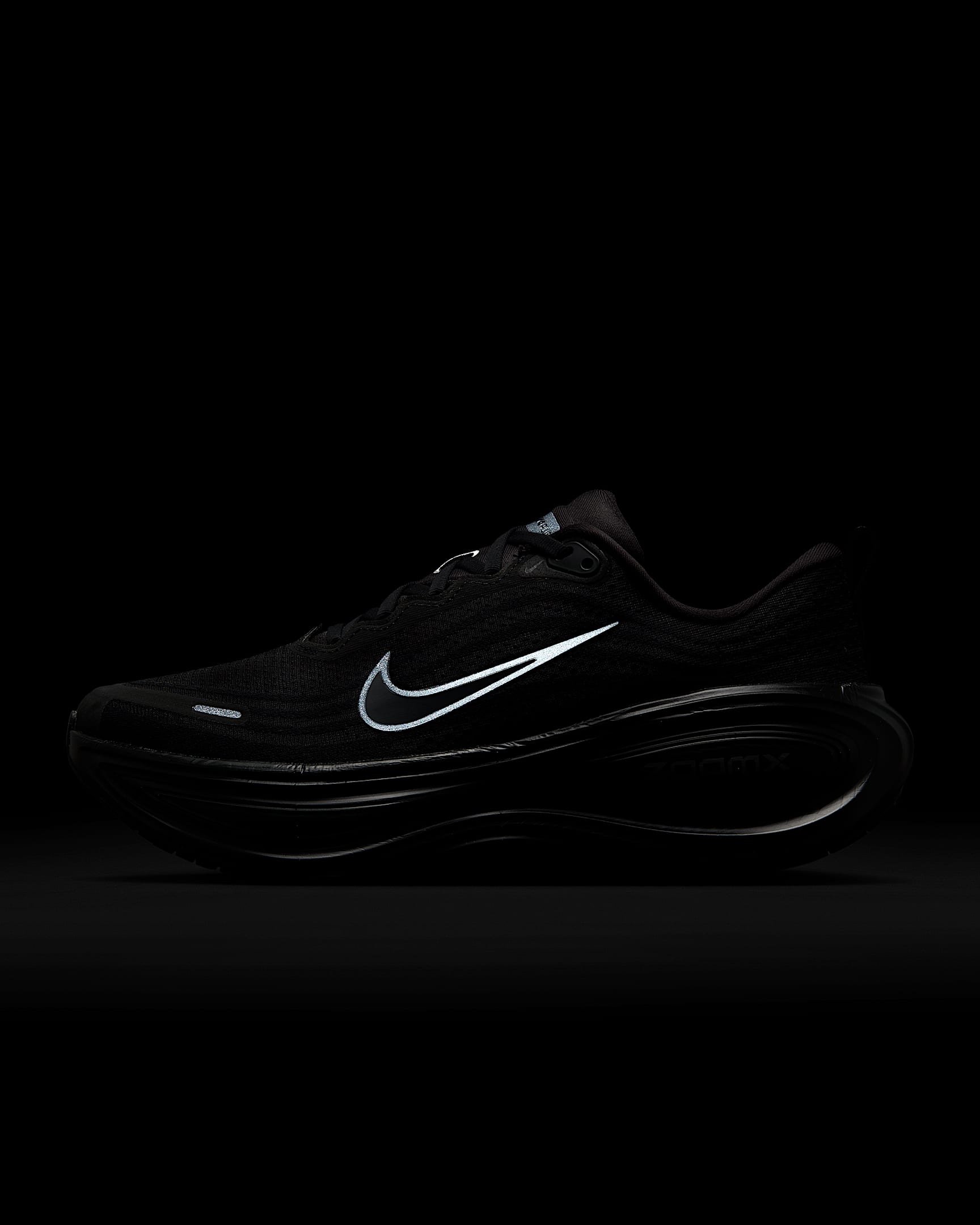 Nike Vomero Plus Men's Road Running Shoes - Black/Metallic Dark Grey/Cool Grey/Dark Smoke Grey