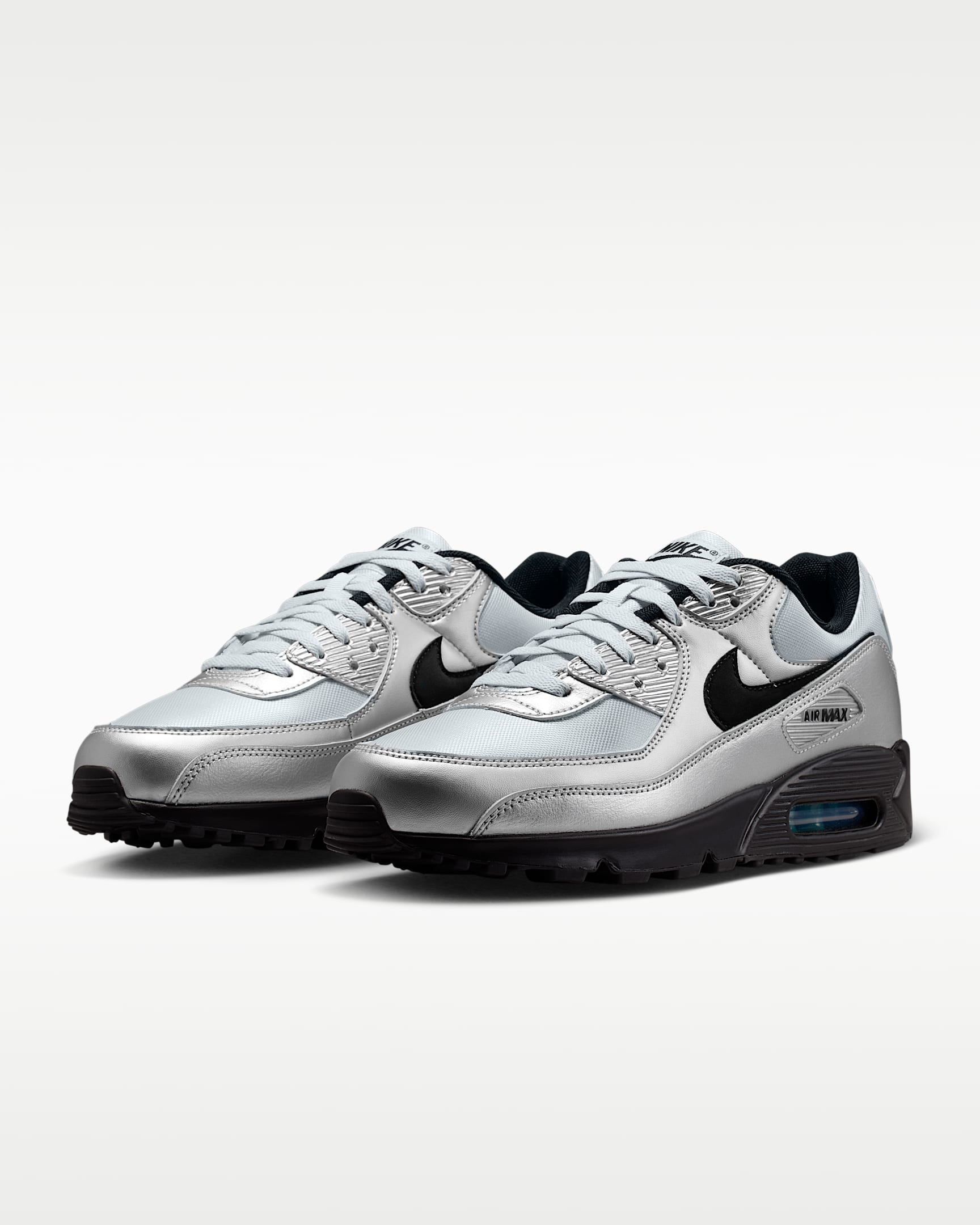 Nike Air Max 90 "Scorpion" Men's Shoes - Chrome/Gamma Blue/Black