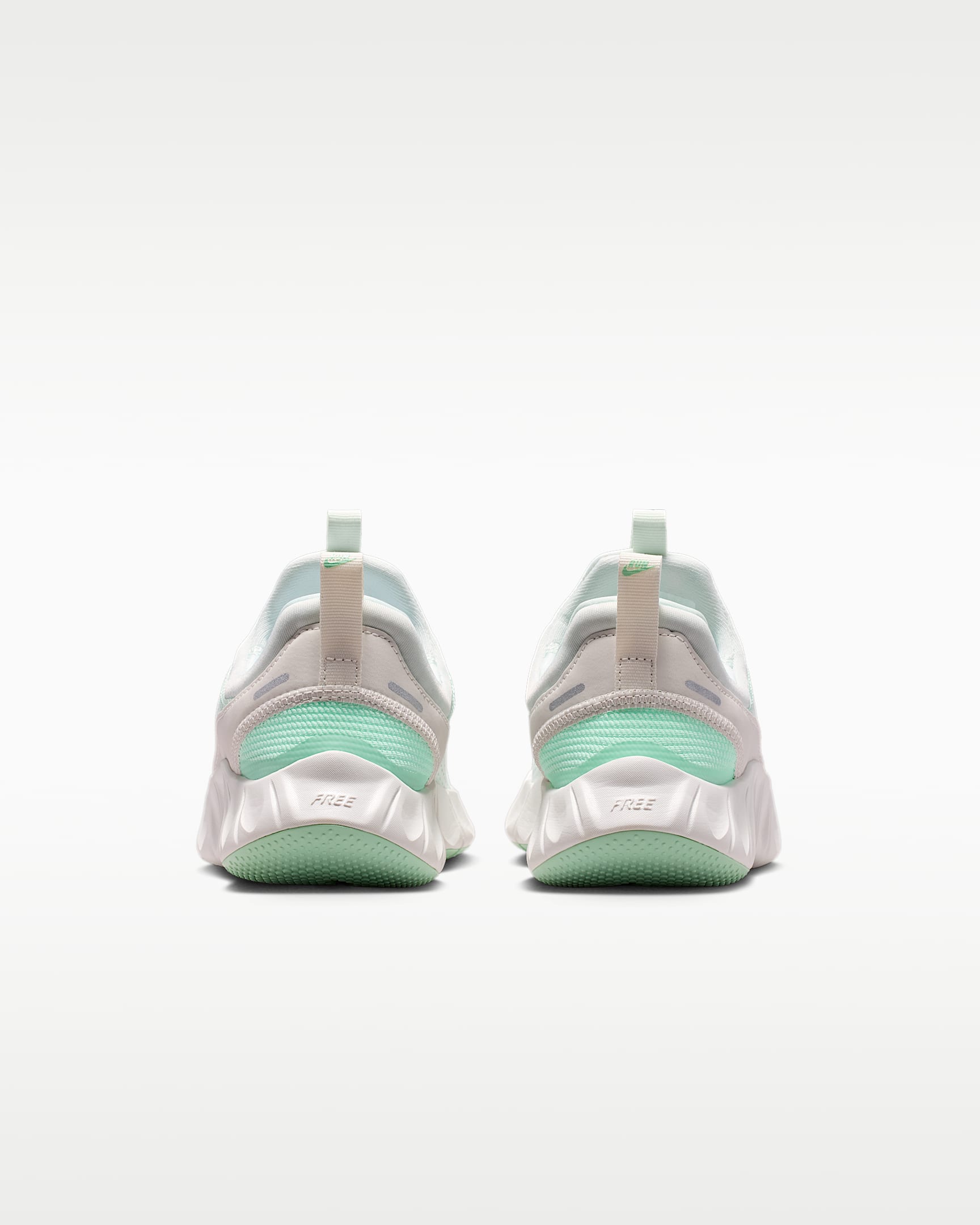 Nike Free Ride Older Kids' Running Shoes - Barely Green/Arctic Green/Phantom/Bright Spruce