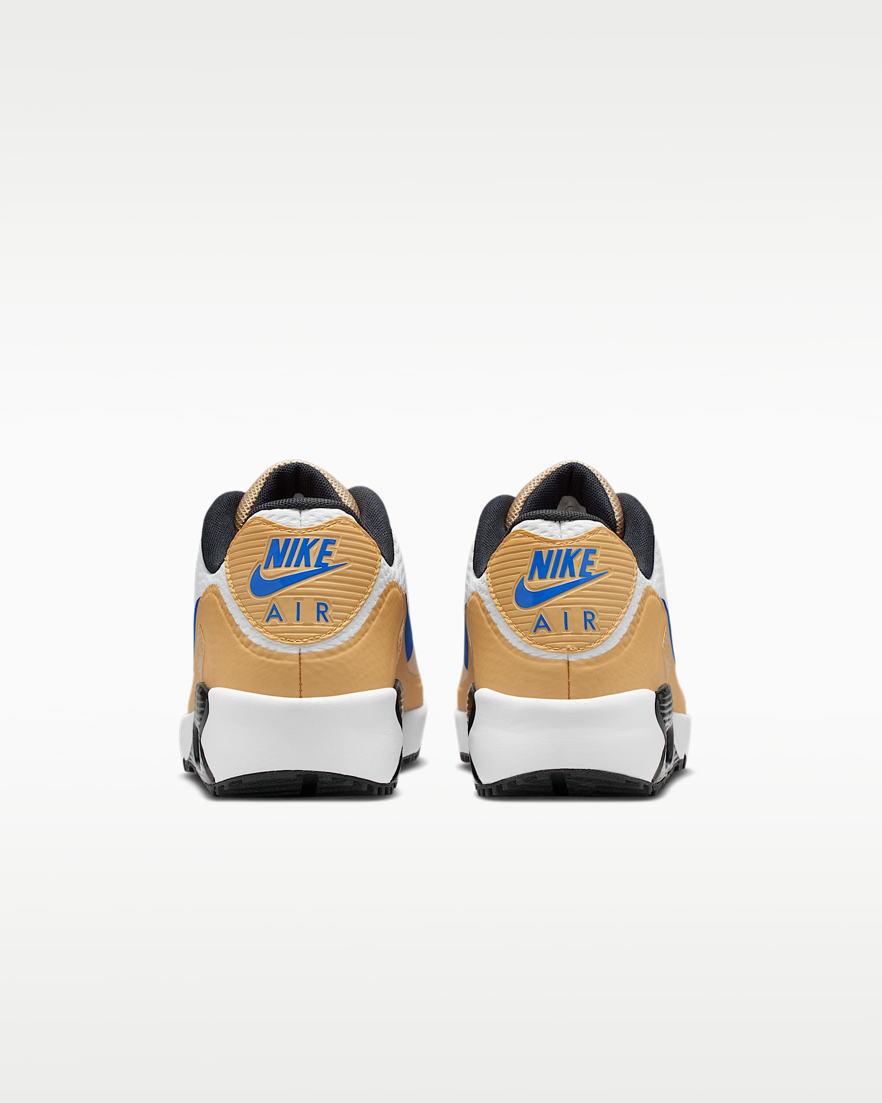 Nike Air Max 90 G Golf Ayakkabısı - Beyaz/Linen/Game Royal