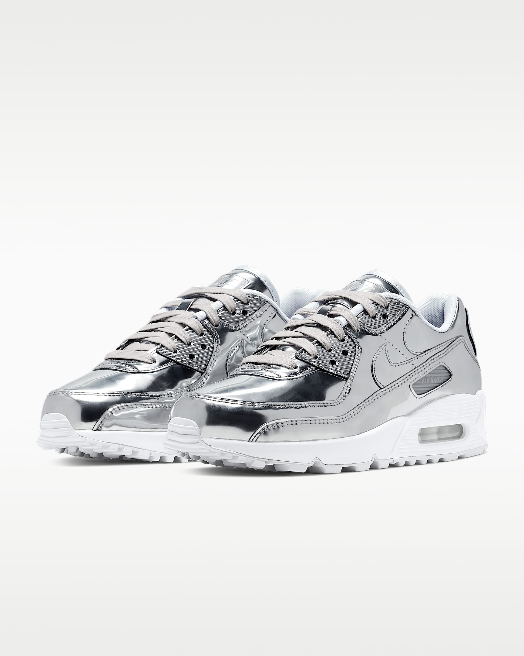 Nike Air Max 90 SP Shoe - Chrome/Pure Platinum/White/Chrome