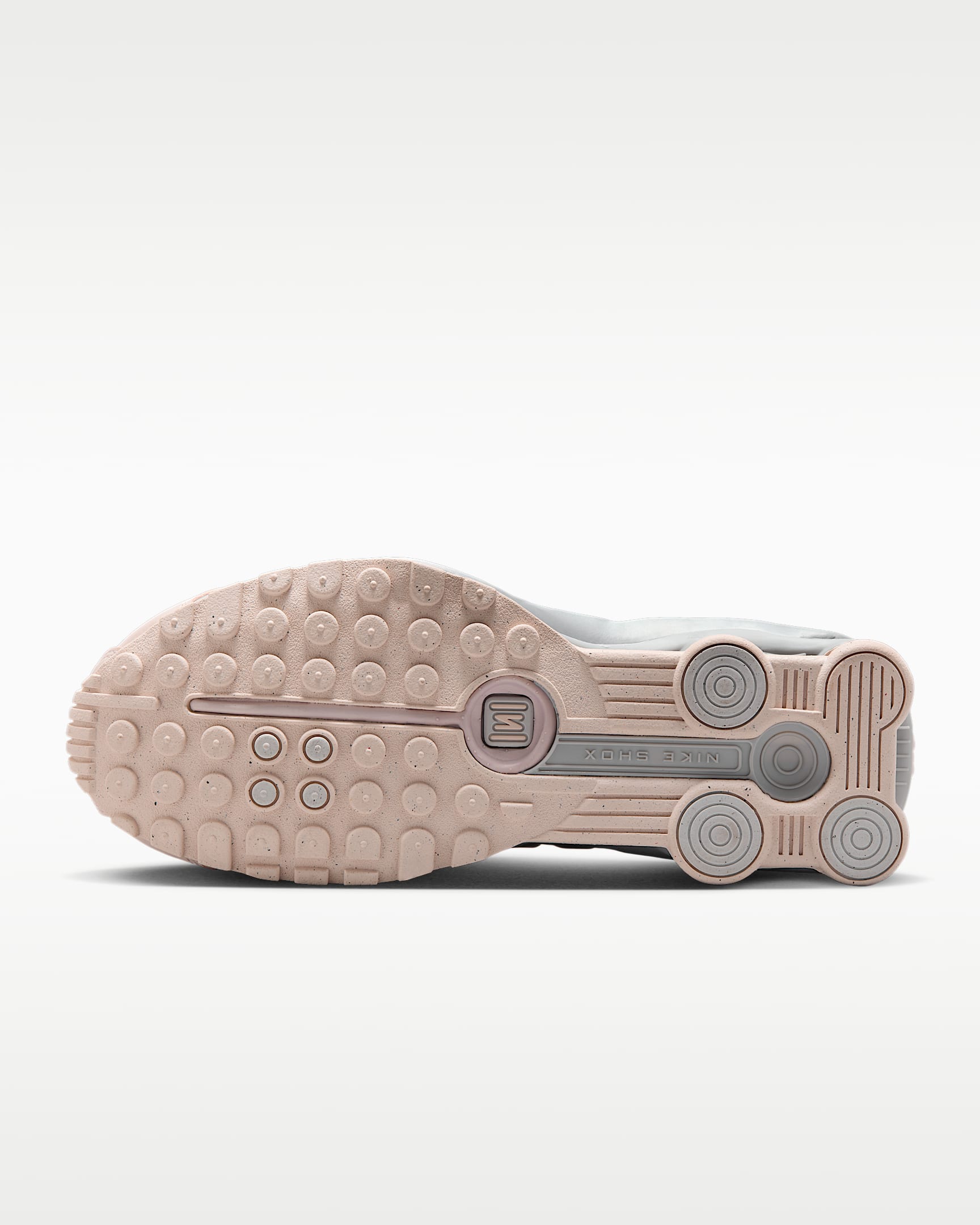 Tenis para mujer Nike Shox R4 - Rosa ligero/Platino metalizado