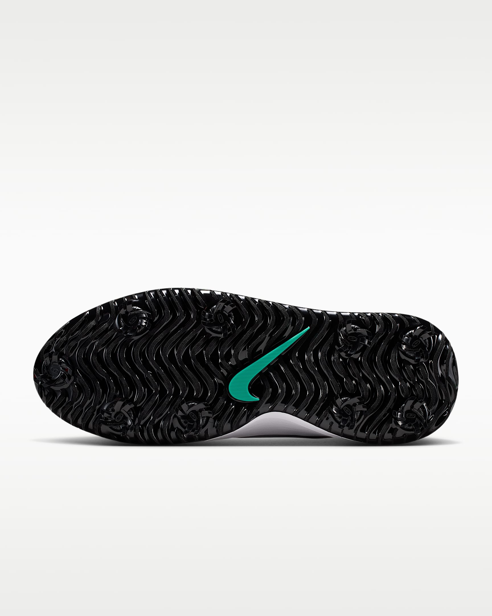 Tenis de golf para hombre Nike Victory Pro 4 - Blanco/Negro/Malaquita