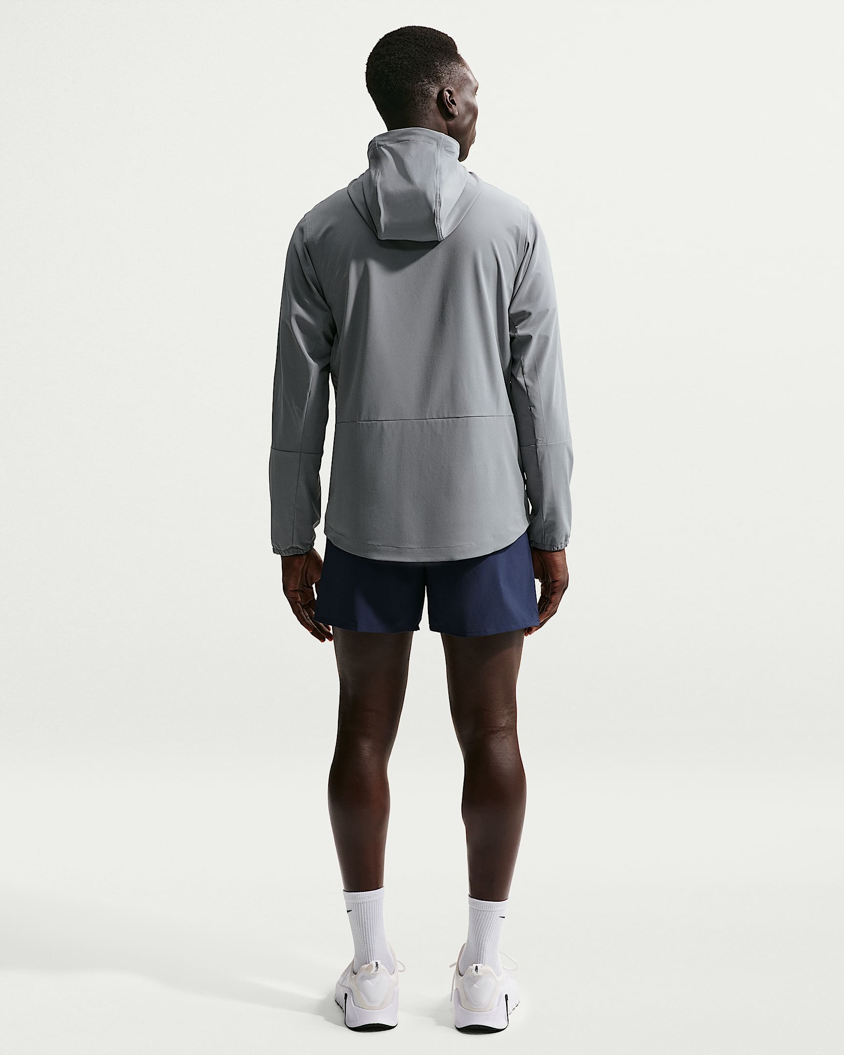 Nike Unlimited Men's Repel Hooded Versatile Jacket - Smoke Grey/Black/Smoke Grey