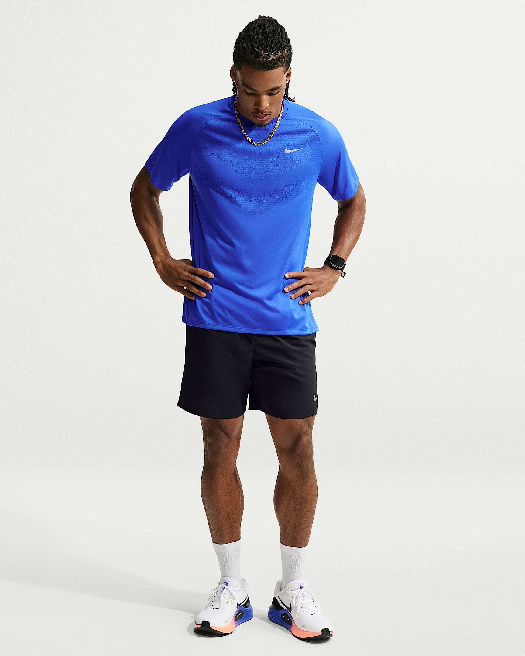 Nike Stride Men's Dri-FIT ADV Short-Sleeve Running Top - Hyper Royal