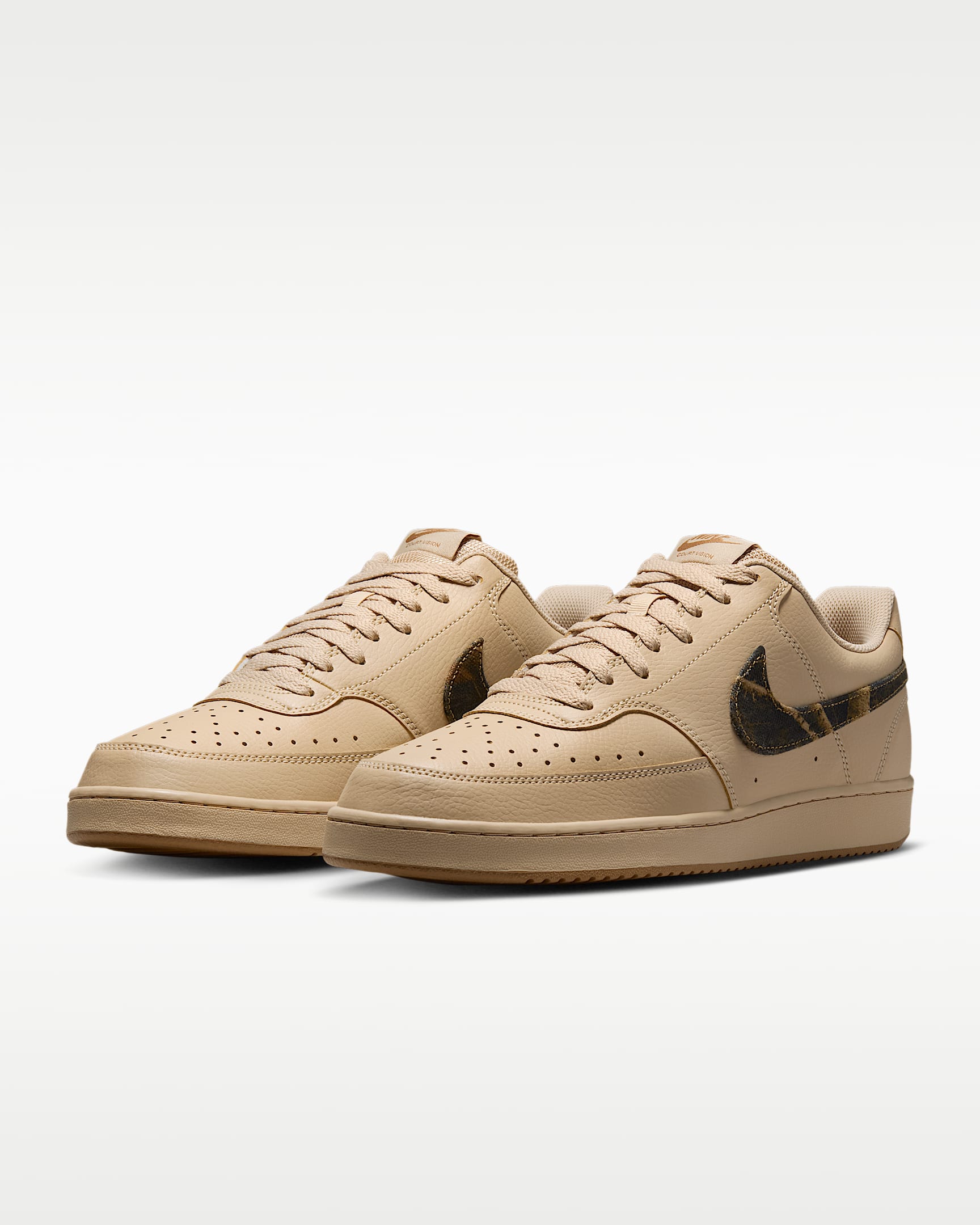 Chaussure Nike Court Vision SE pour homme - Rattan/Rocky Tan/Mink Brown