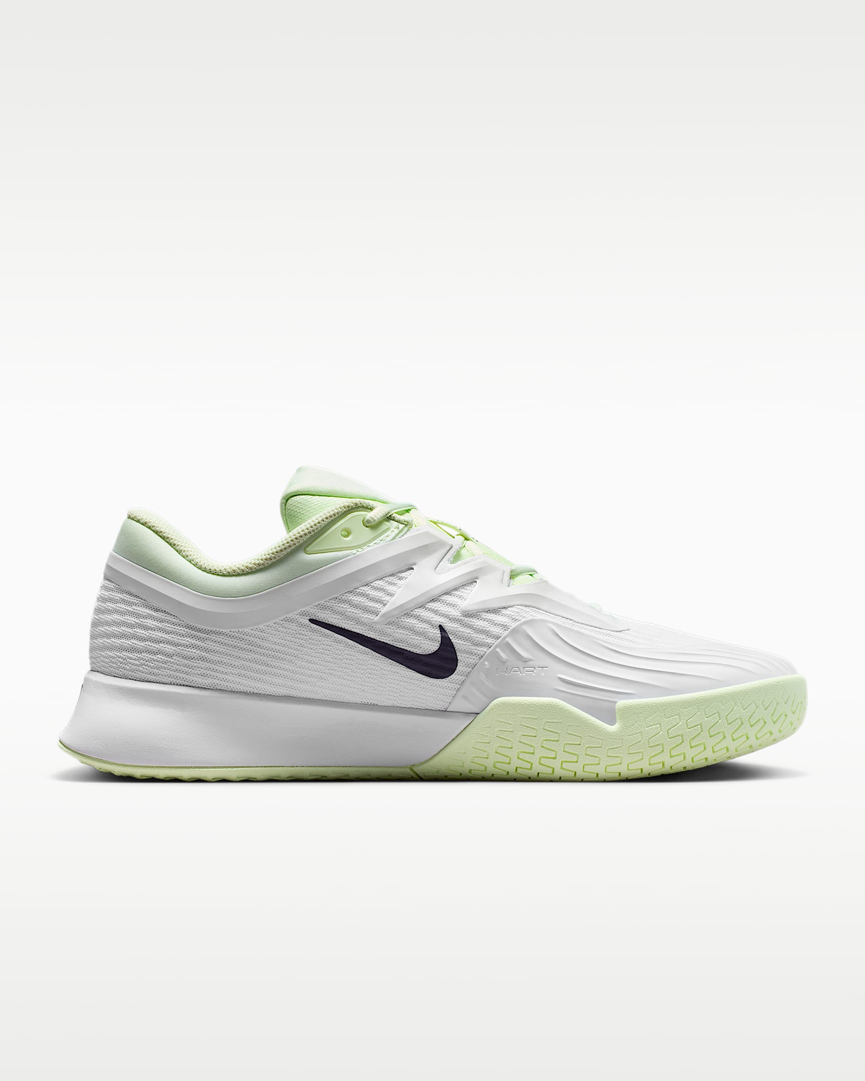 Nike Vapor Pro 3 Men's Hard Court Tennis Shoes - White/Volt Tint/Dark Raisin