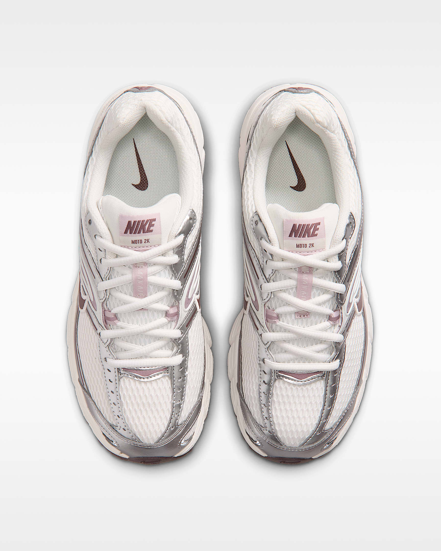 Nike Air Max Moto 2K Women's Shoes - Phantom/Metallic Silver/Particle Pink/Tattoo