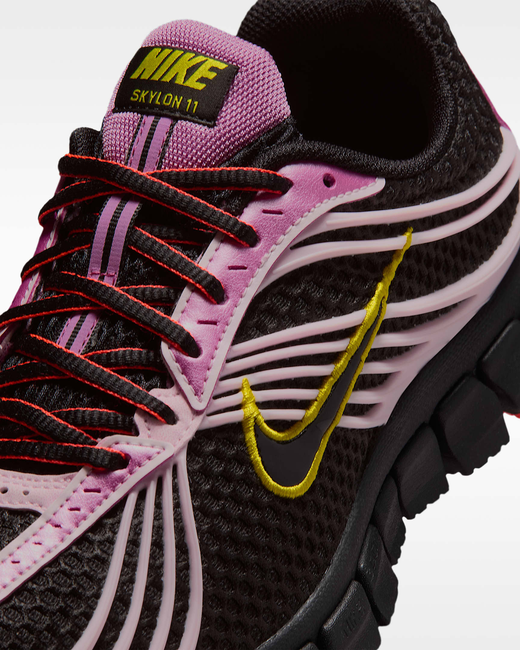 Nike Zoom Skylon 11 Women's Shoes - Black/Light Magenta/Pink Foam/Black
