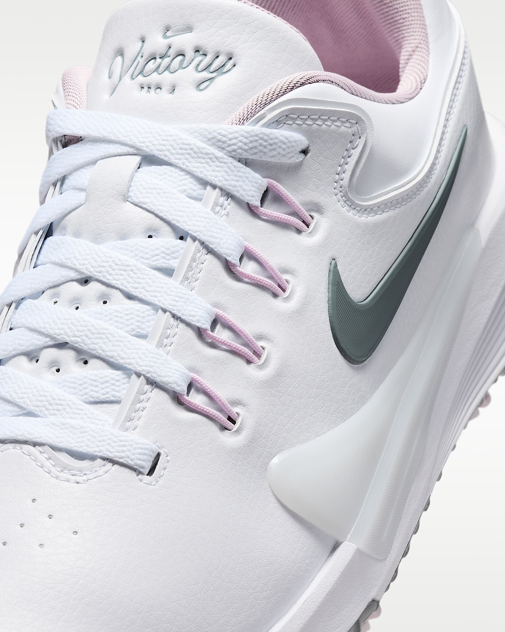 Golfové boty Nike Victory Pro 4 - Bílá/Bílá/Bleached Lilac/Cool Grey