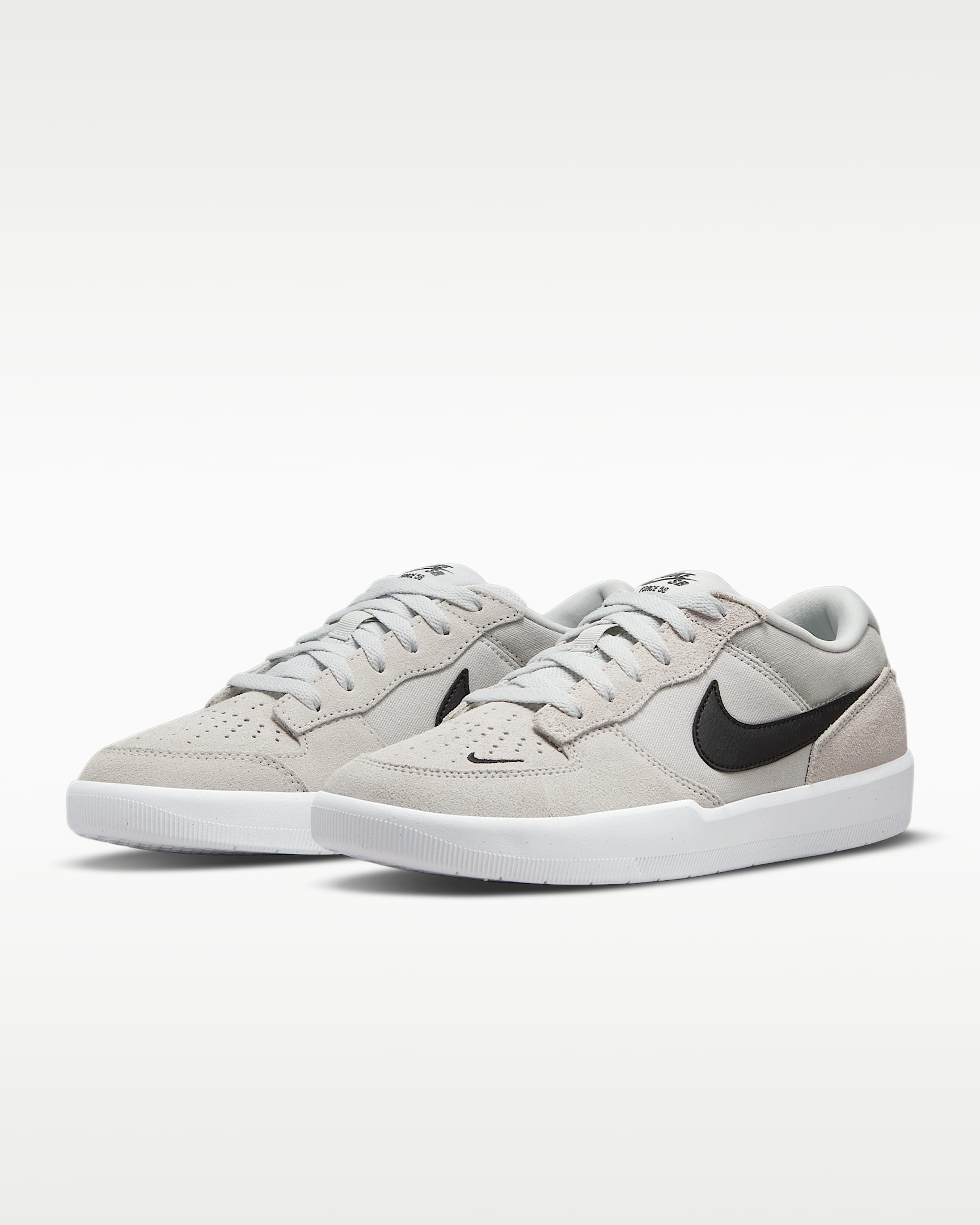 Nike SB Force 58 Skate Shoe - Photon Dust/Photon Dust/White/Black