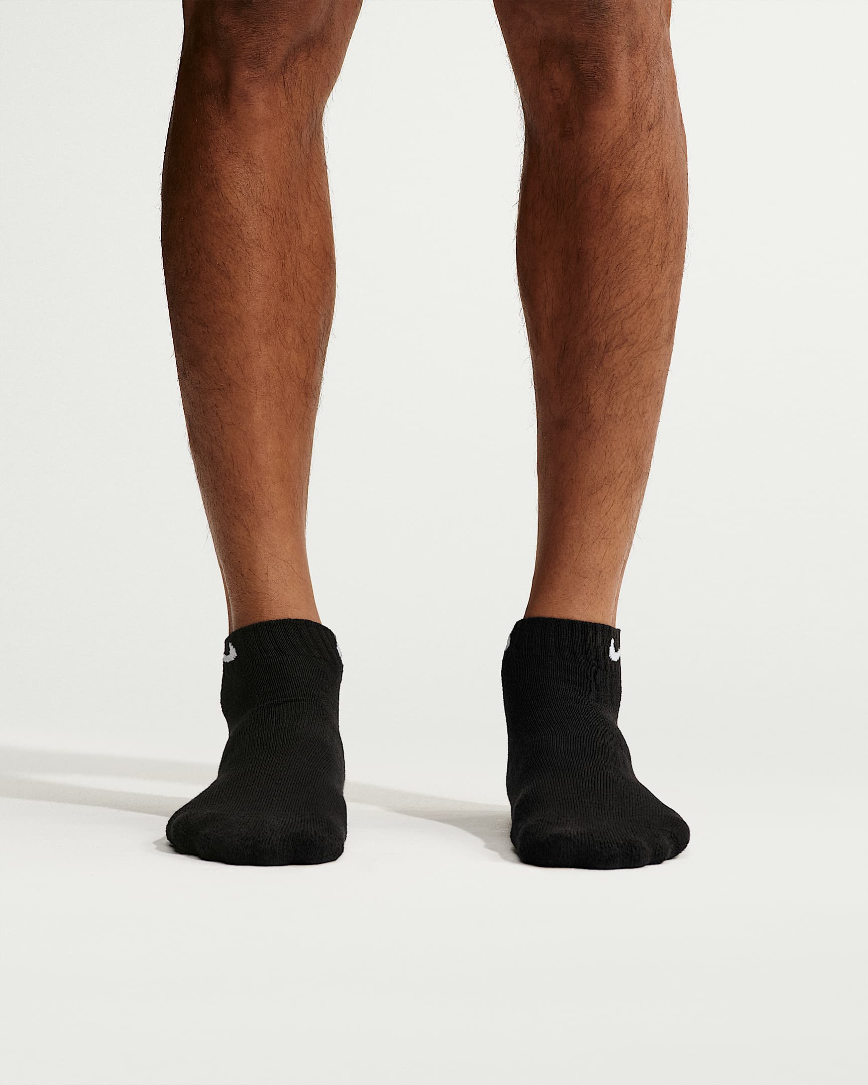 Nike Everyday Cushioned Training Low Socks (3 Pairs) - Black/White