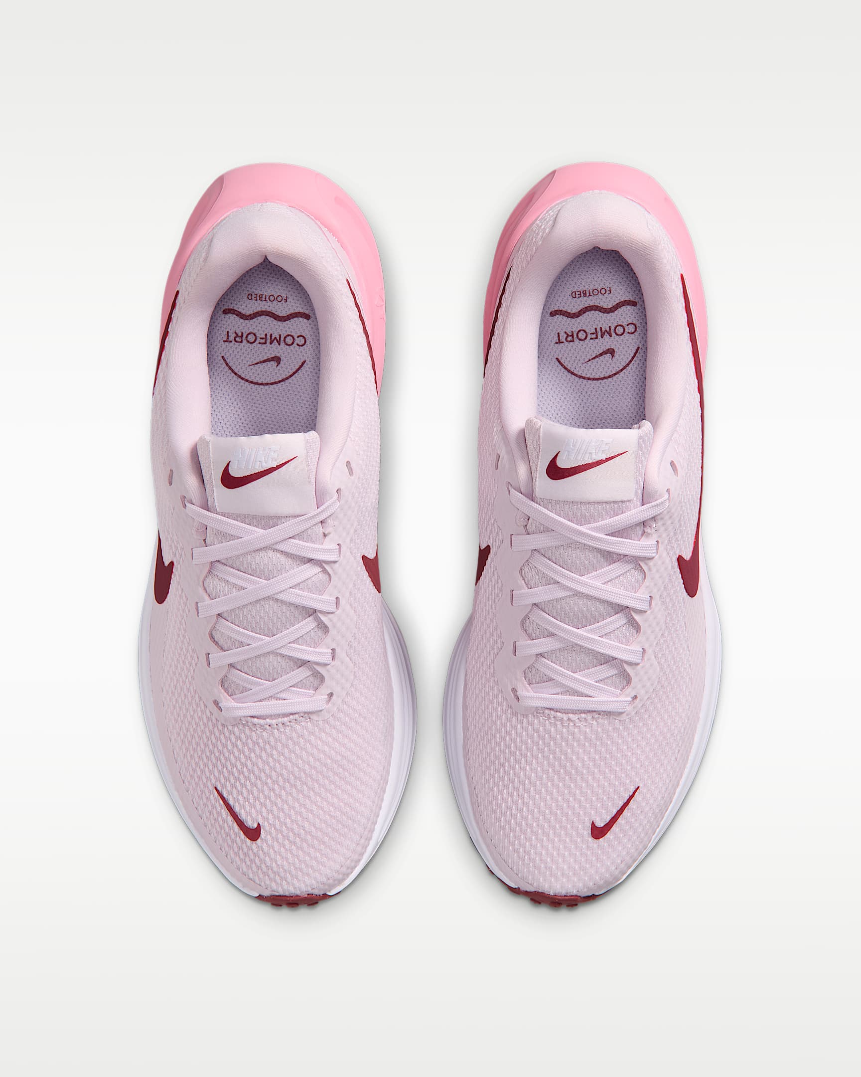 Nike Revolution 8 女款路跑鞋 - Bleached Lilac/白色/Pink Rise/Pink Smoke