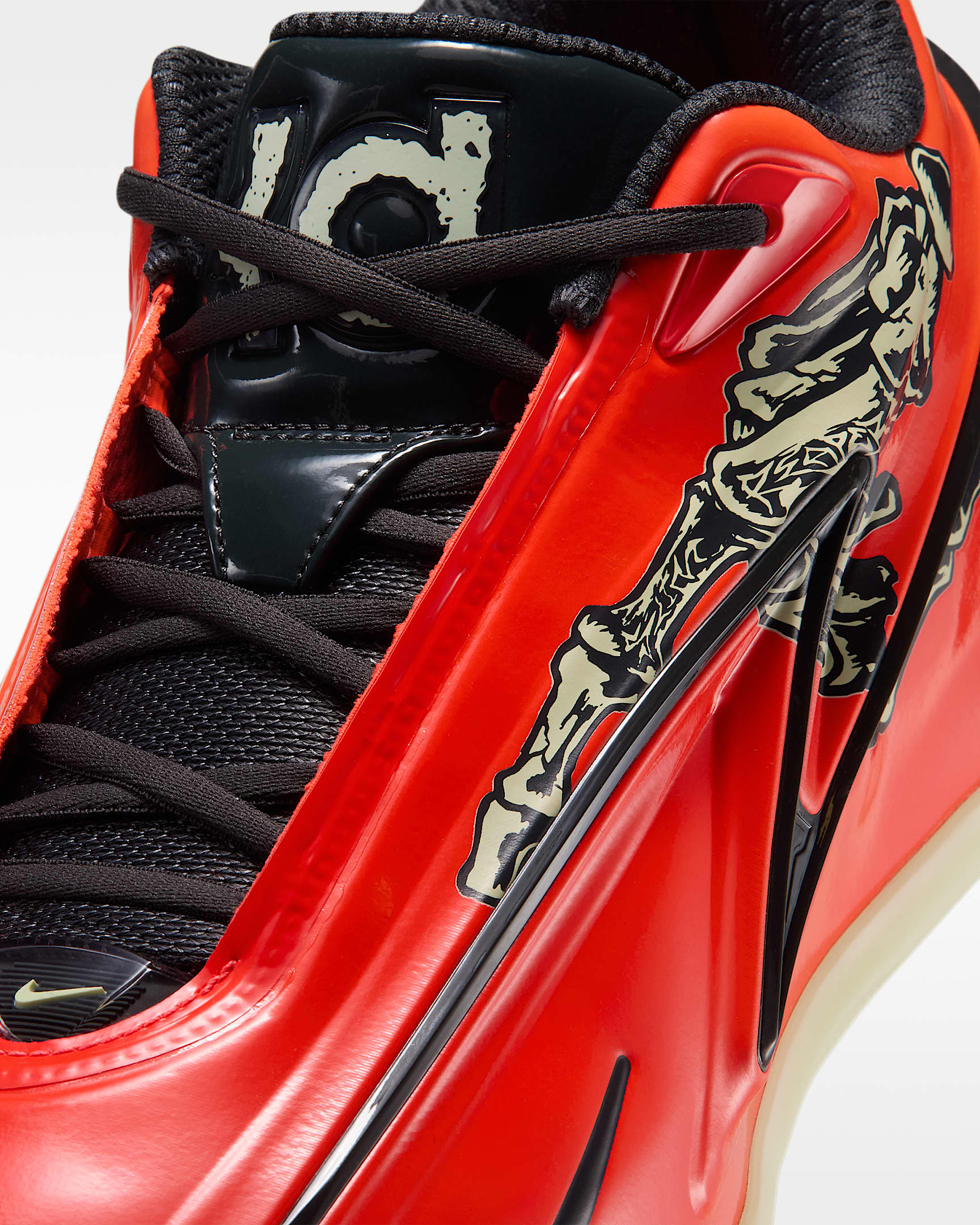 KD19 'Slim Reaper' Basketball Shoes - Bright Crimson/Lime Ice/Stadium Green/Dark Smoke Grey