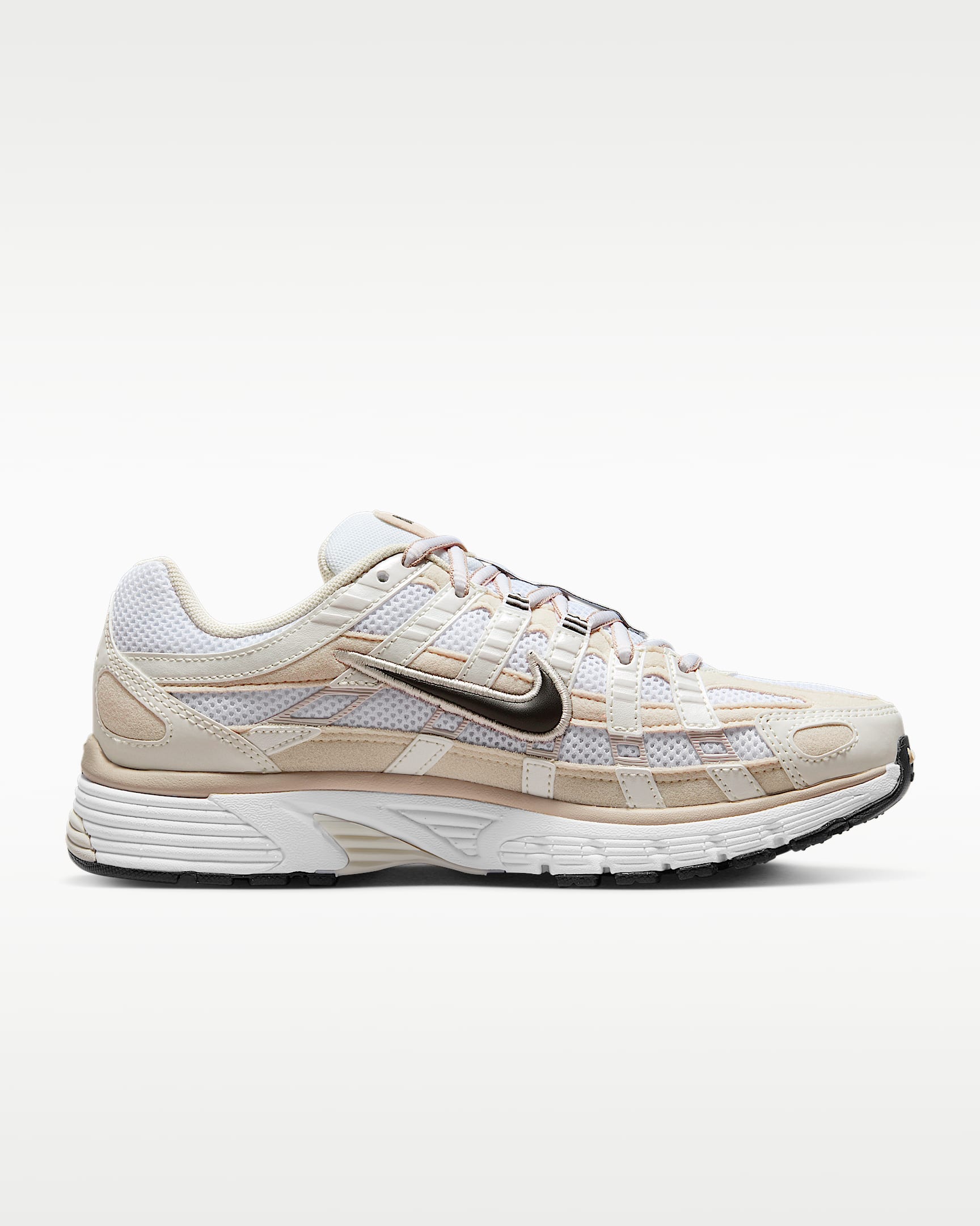 Nike P-6000 Women's Shoes - Light Orewood Brown/White/Metallic Summit White/Black