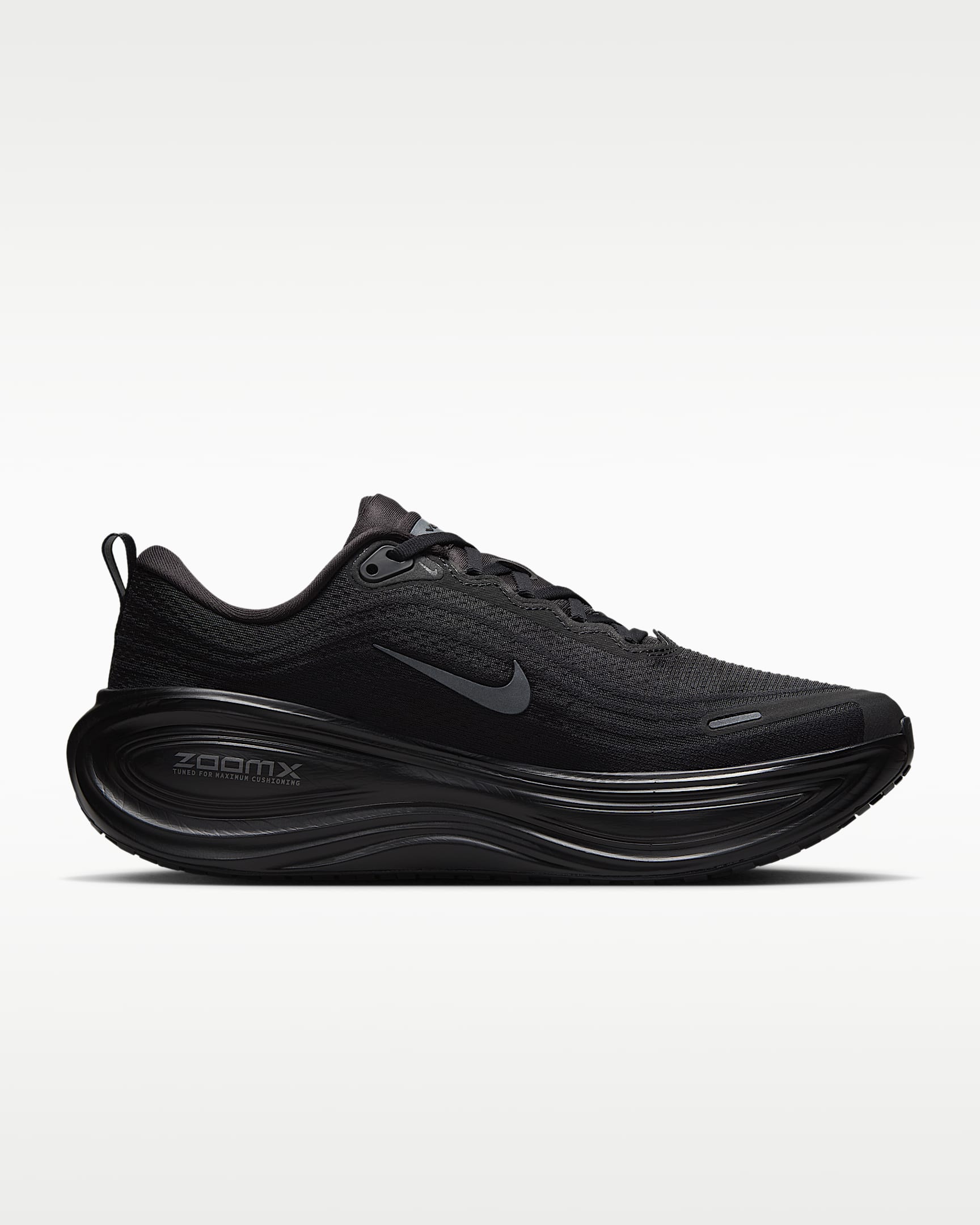 Nike Vomero Plus Men's Road Running Shoes - Black/Metallic Dark Grey/Cool Grey/Dark Smoke Grey