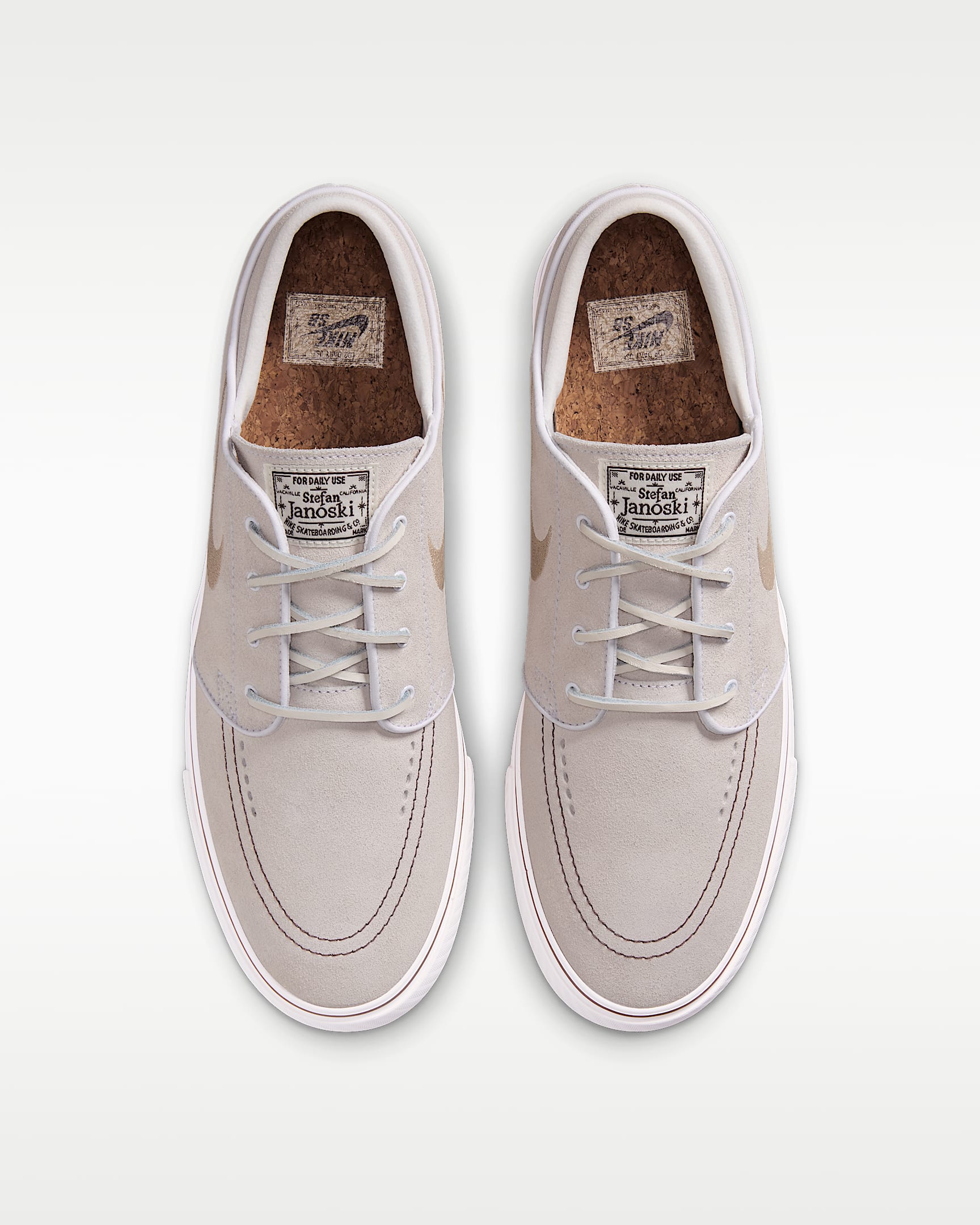 Buty do skateboardingu Nike SB Zoom Janoski OG+ - Biel/Sail/Light Chocolate/Linen