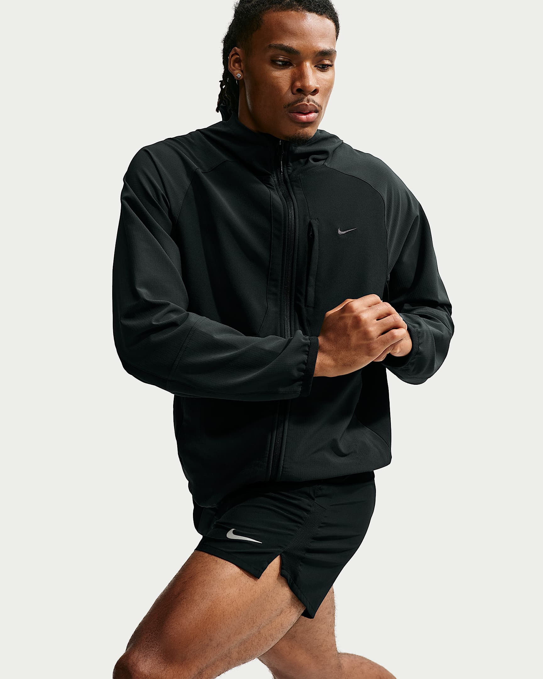 Nike Unlimited Men's Repel Versatile Jacket - Black/Black/Black