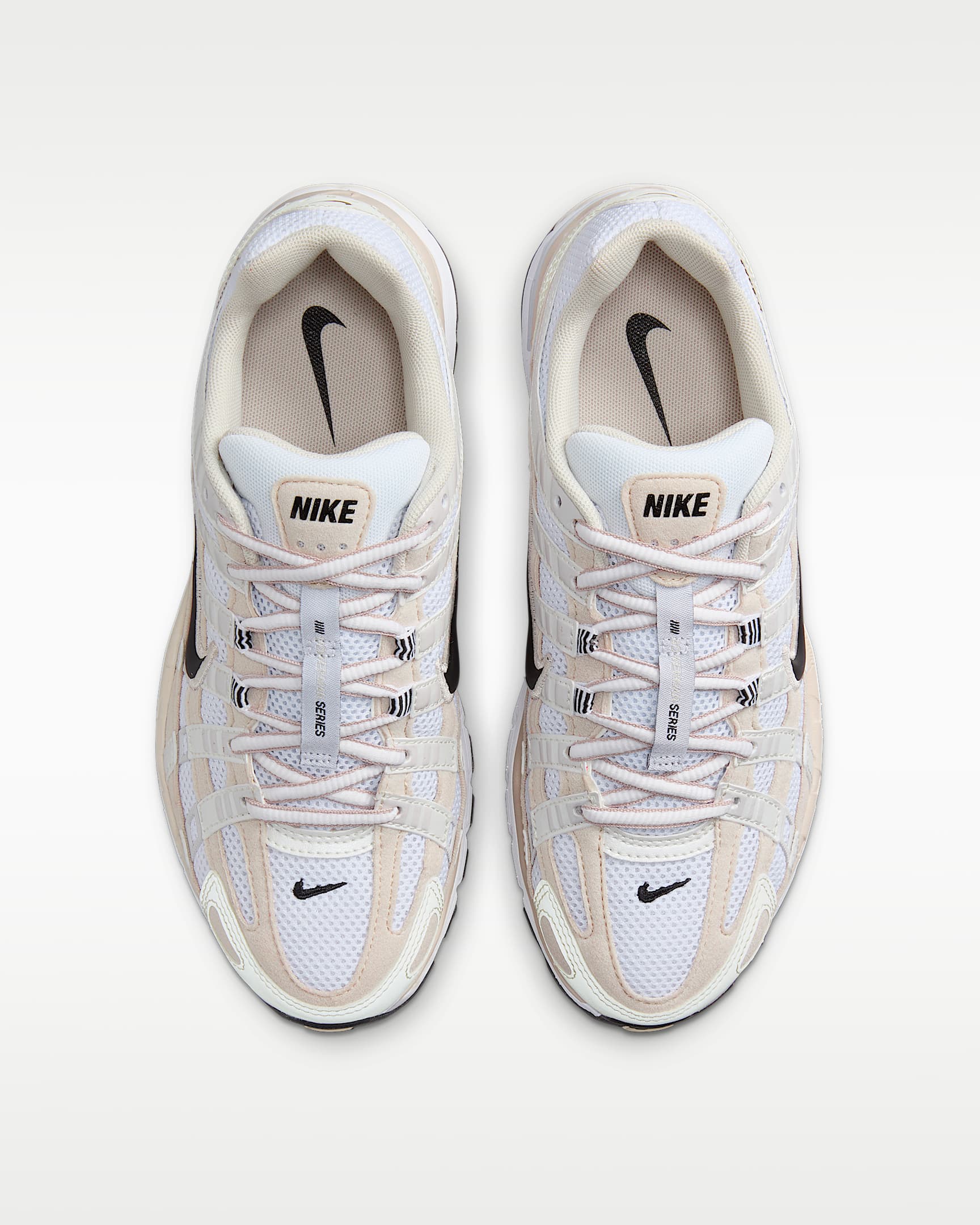 Nike P-6000 Women's Shoes - Light Orewood Brown/White/Metallic Summit White/Black