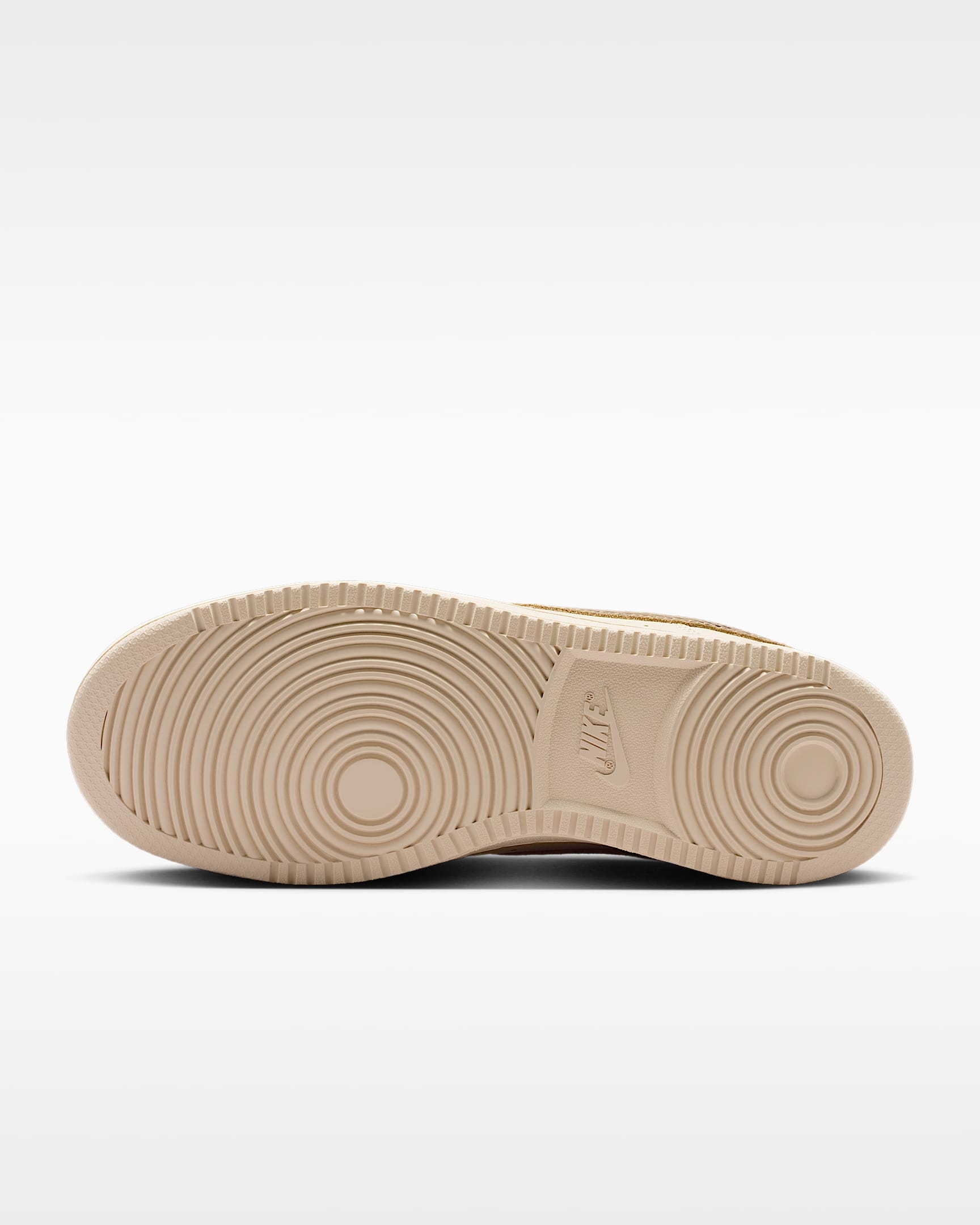 Nike Court Vision Low Premium Women's Shoes - Sanddrift/Black/Light Chocolate/British Khaki