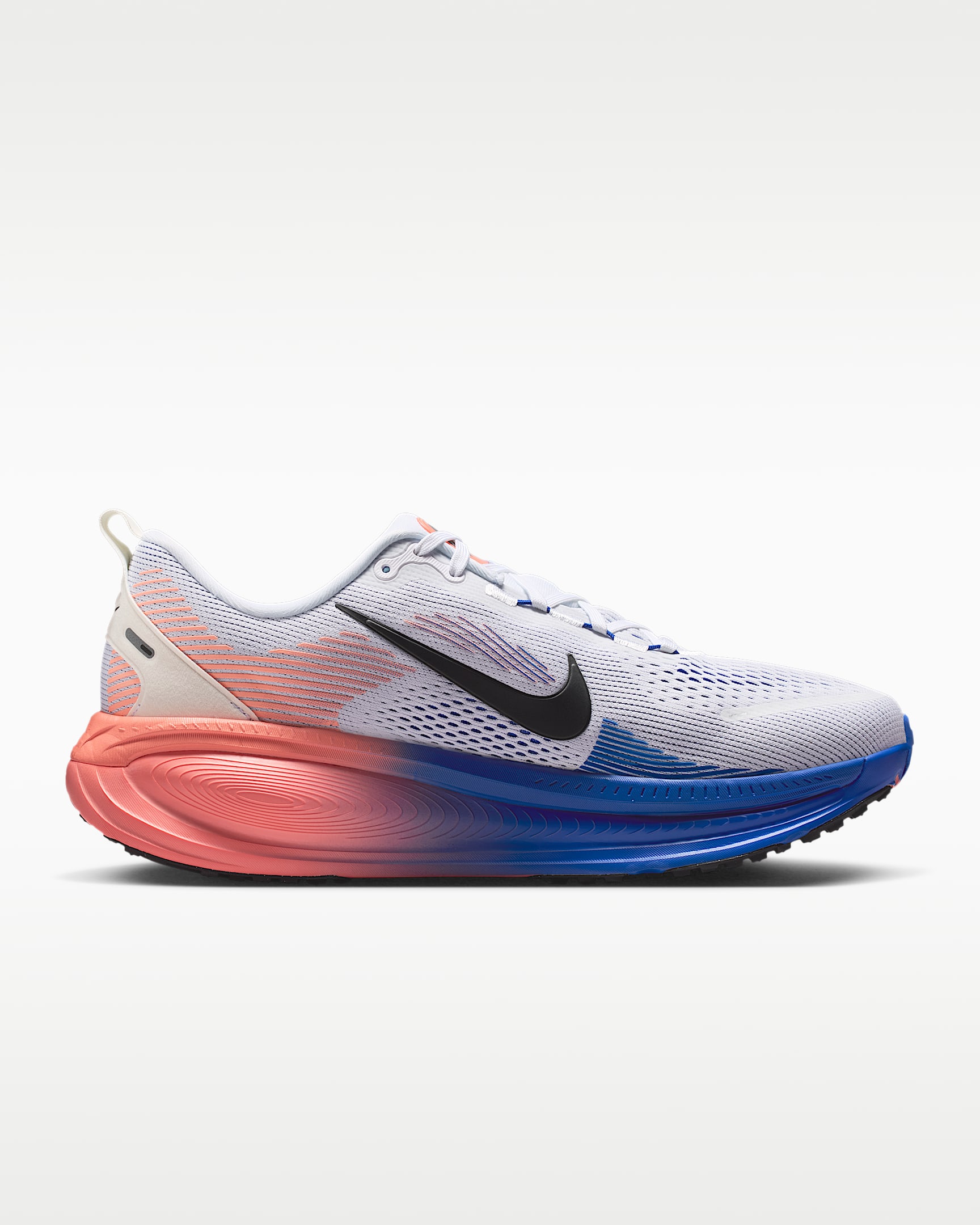 Nike Vomero 18 男款路跑鞋 - 白色/Racer Blue/Atomic Pink/黑色