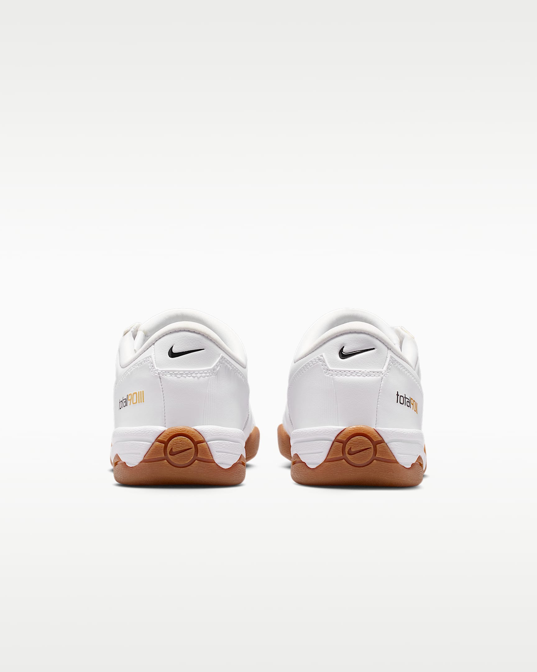 Nike Total90 Women's Shoes - White/Gum Medium Brown/Metallic Gold/Black