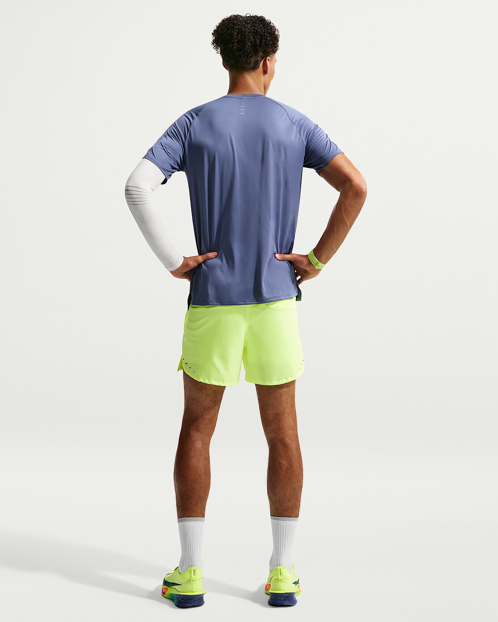 Nike Stride Dri-FIT ADV Kurzarm-Laufoberteil (Herren) - Diffused Blue