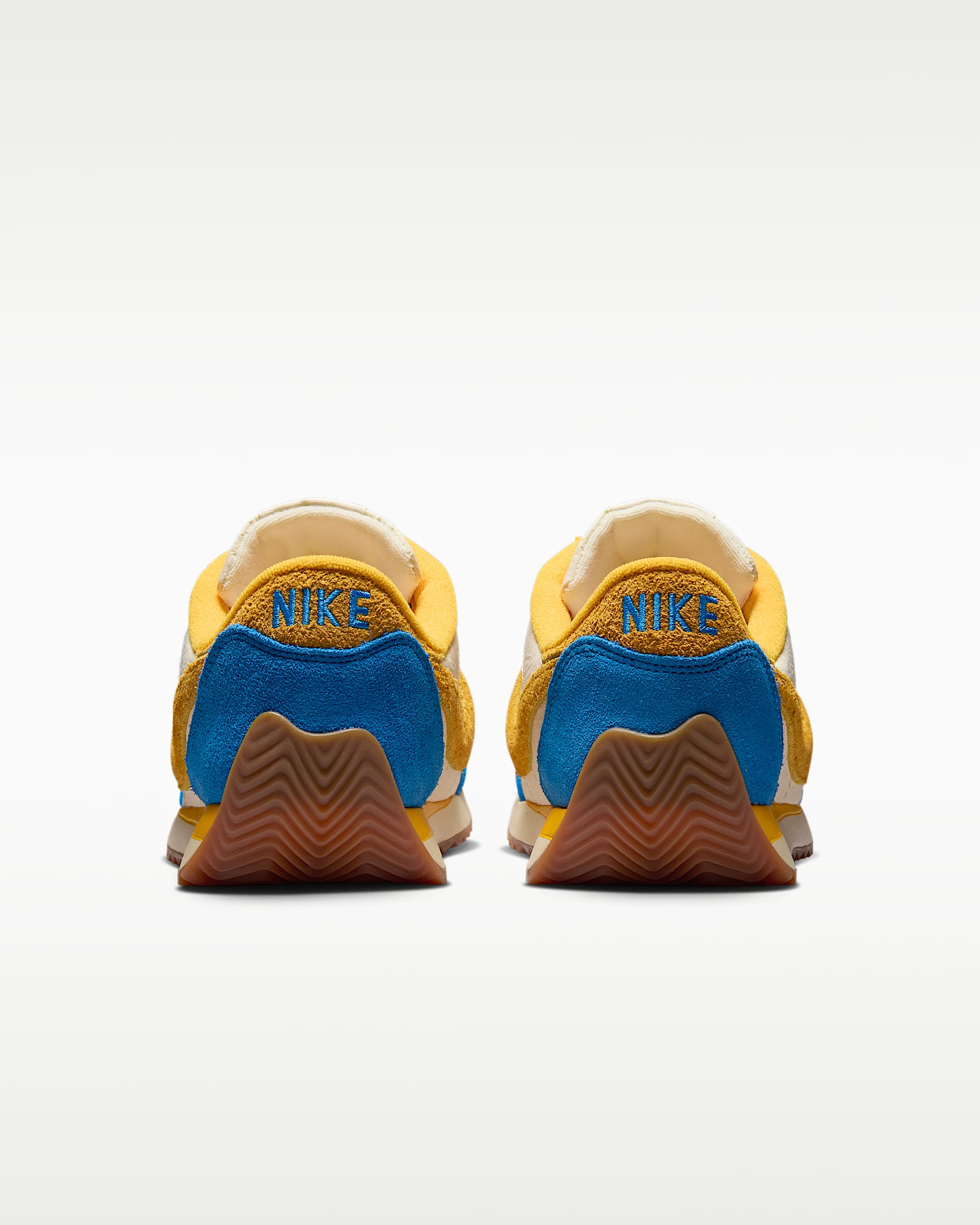 Nike Pacific "Game Day"  Women's Shoes - Coconut Milk/Photo Blue/Gum Medium Brown/University Gold