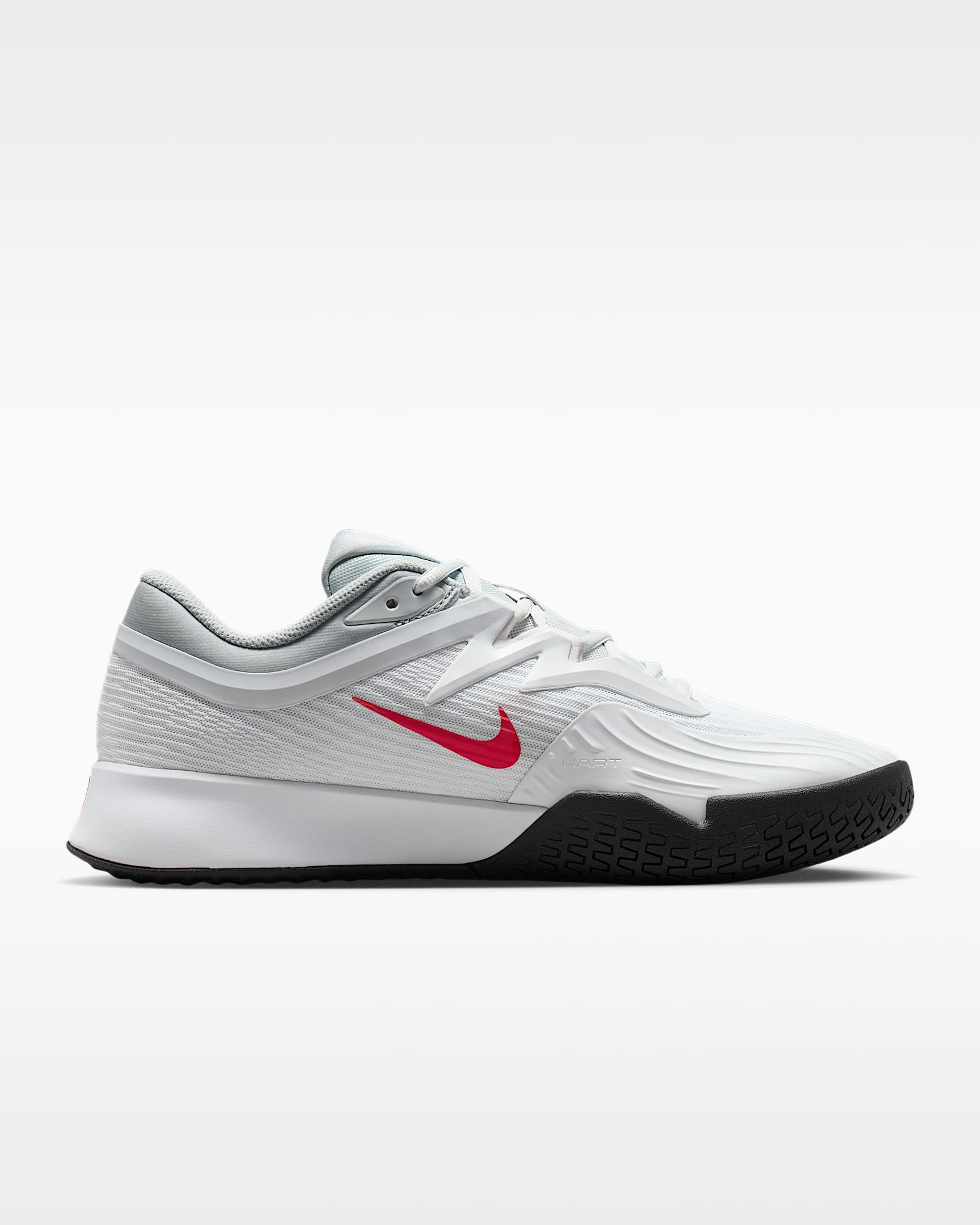 Nike Vapor Pro 3 Men's Hard Court Tennis Shoes - White/Pure Platinum/Light Crimson