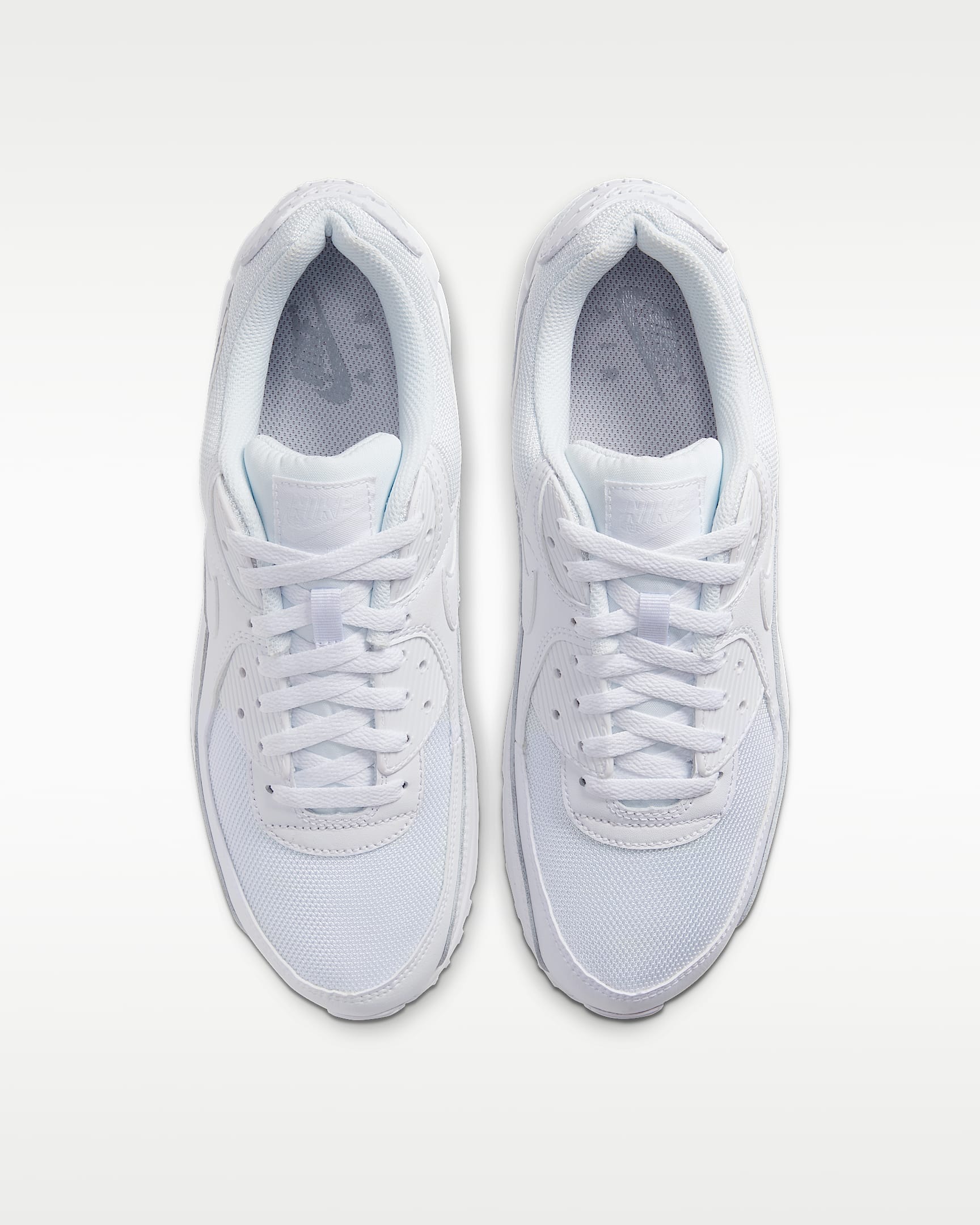 Nike Air Max 90 Men's Shoe - White/White/Wolf Grey/White